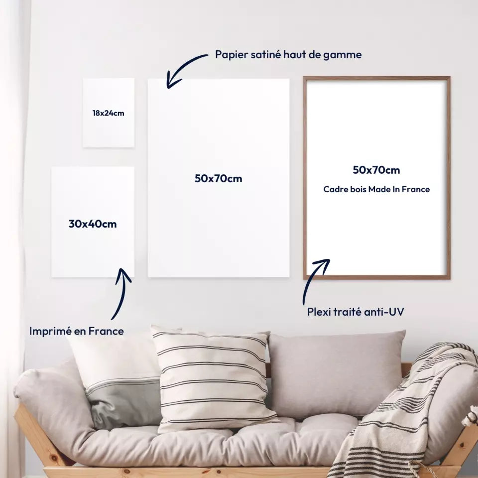 Affiche personnalisée - Poster Player musique Spotify