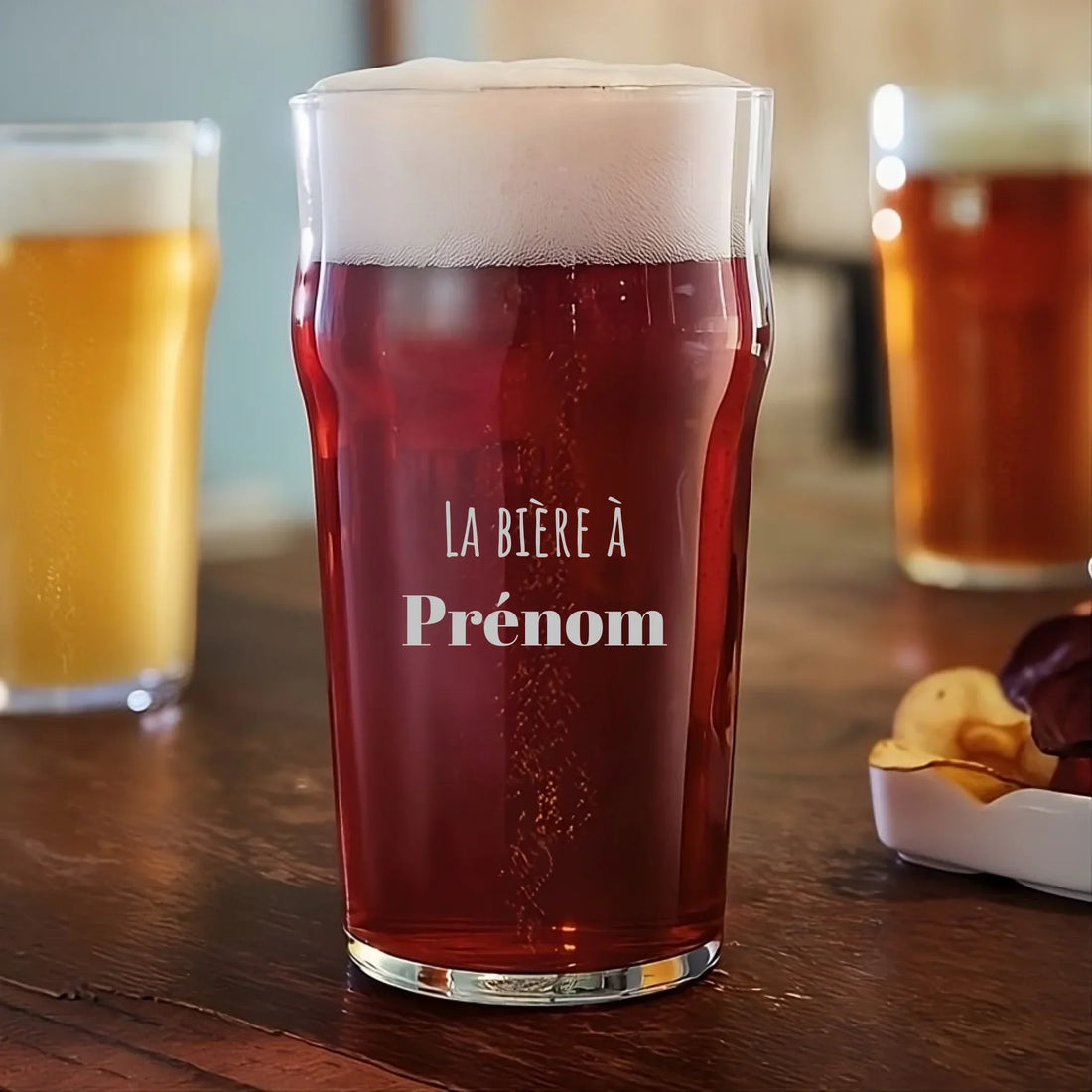 Verre à bière personnalisé - La Bière à
