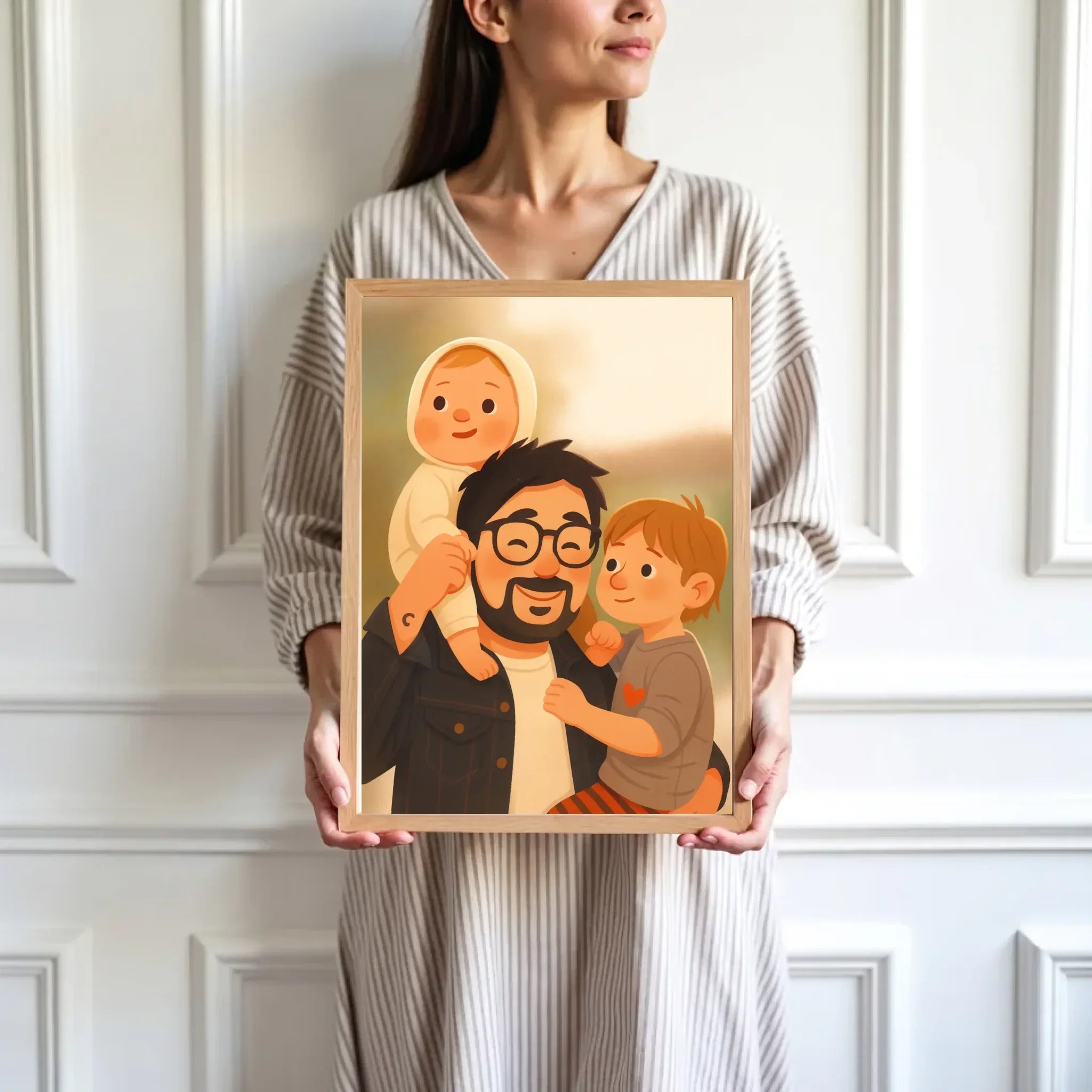 mockup-femme-cadre-bois