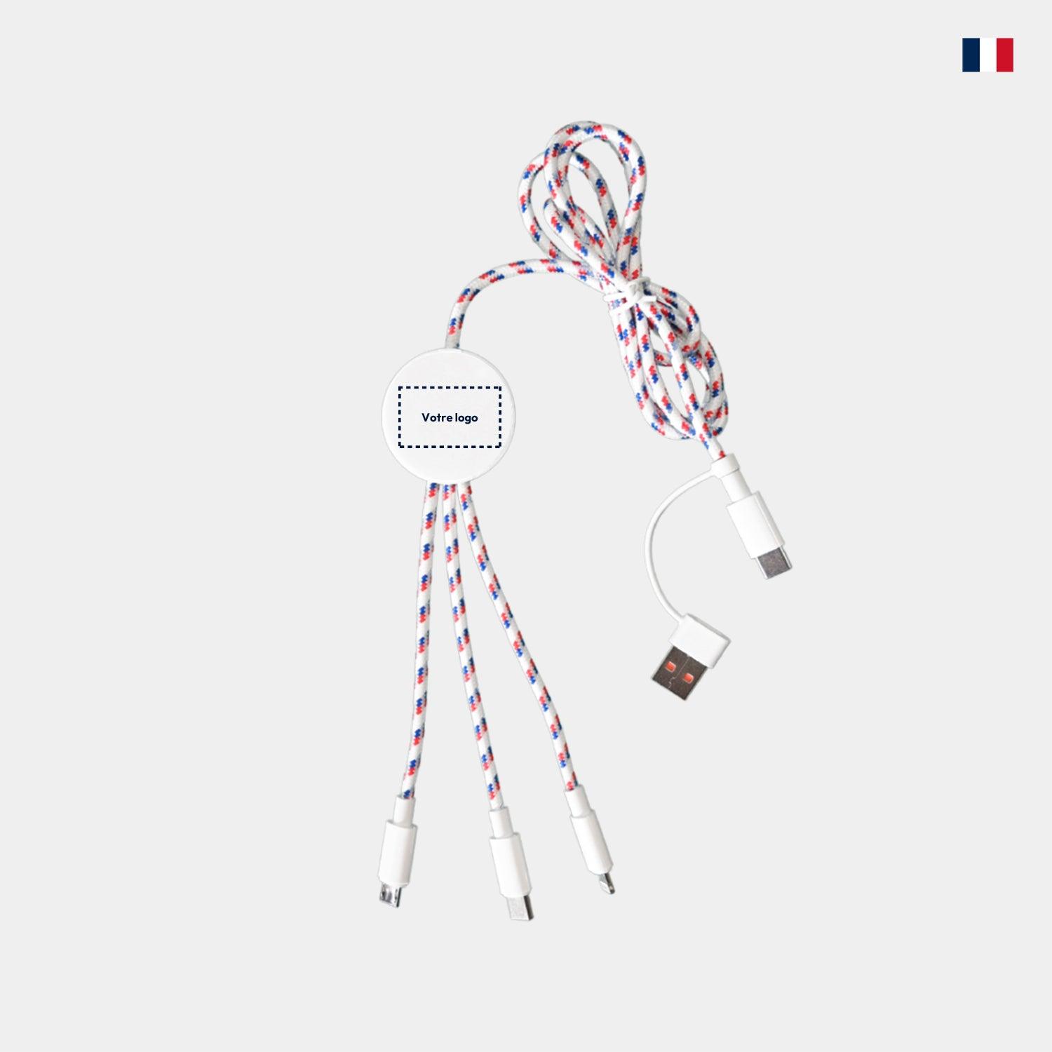 Multicâble 5 en 1 de rechargement Flexy - cestfrancais.fr