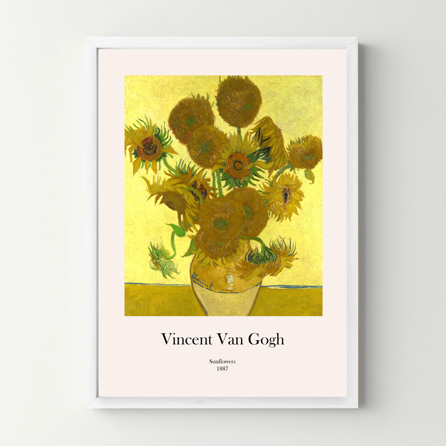 Affiche Van Gogh – Les Tournesols / Sunflowers (1887)