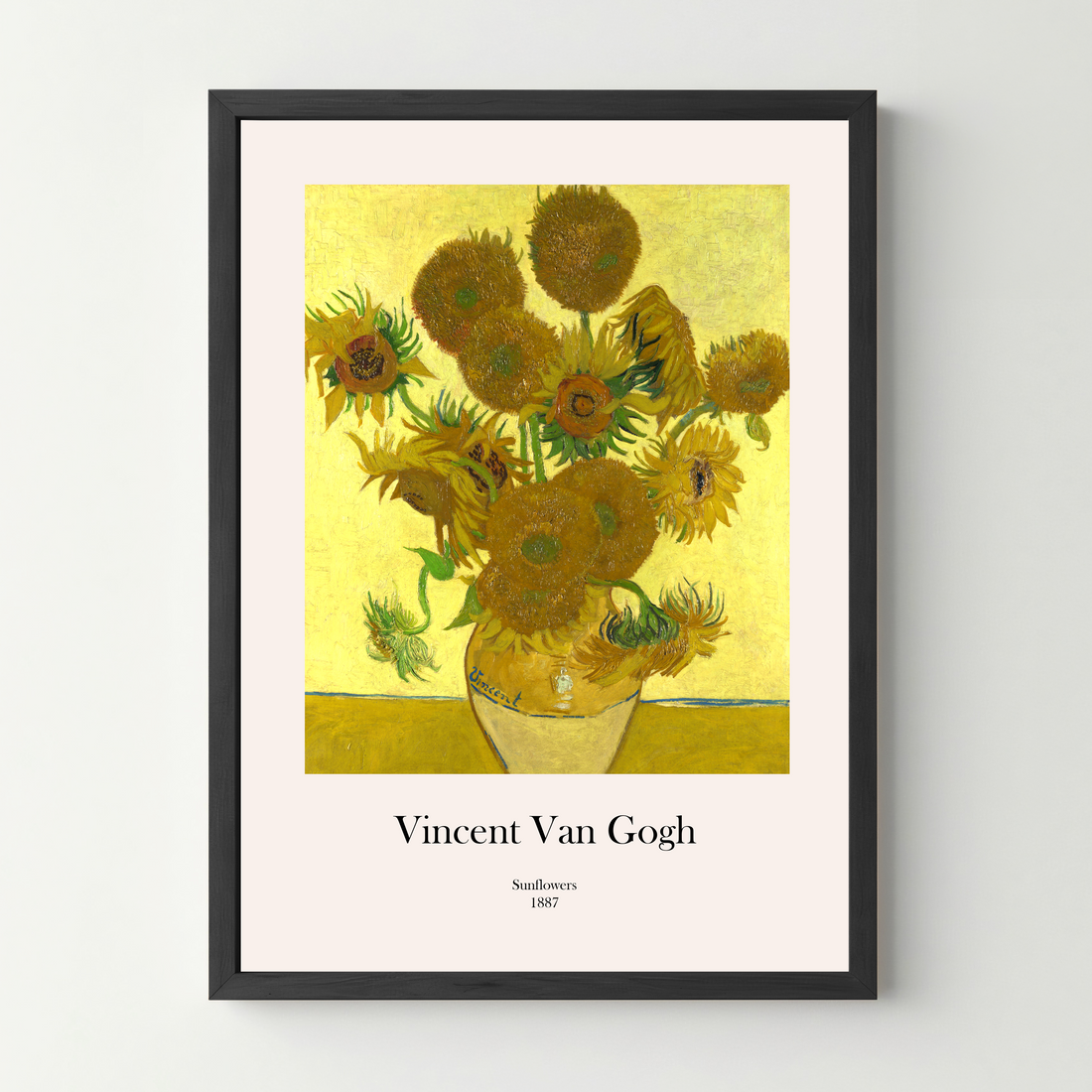 Affiche Van Gogh – Les Tournesols / Sunflowers (1887)