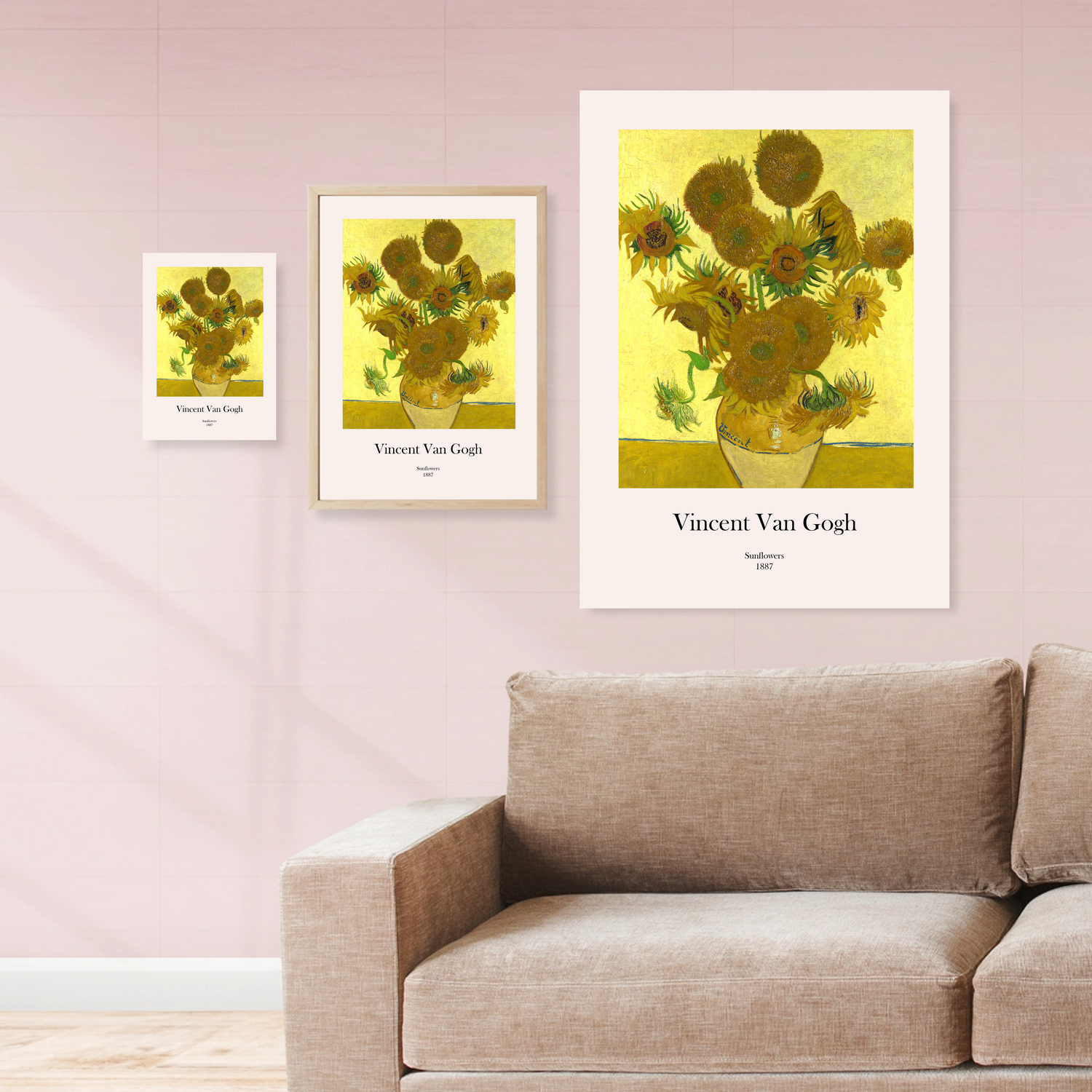 Affiche Van Gogh – Les Tournesols / Sunflowers (1887)