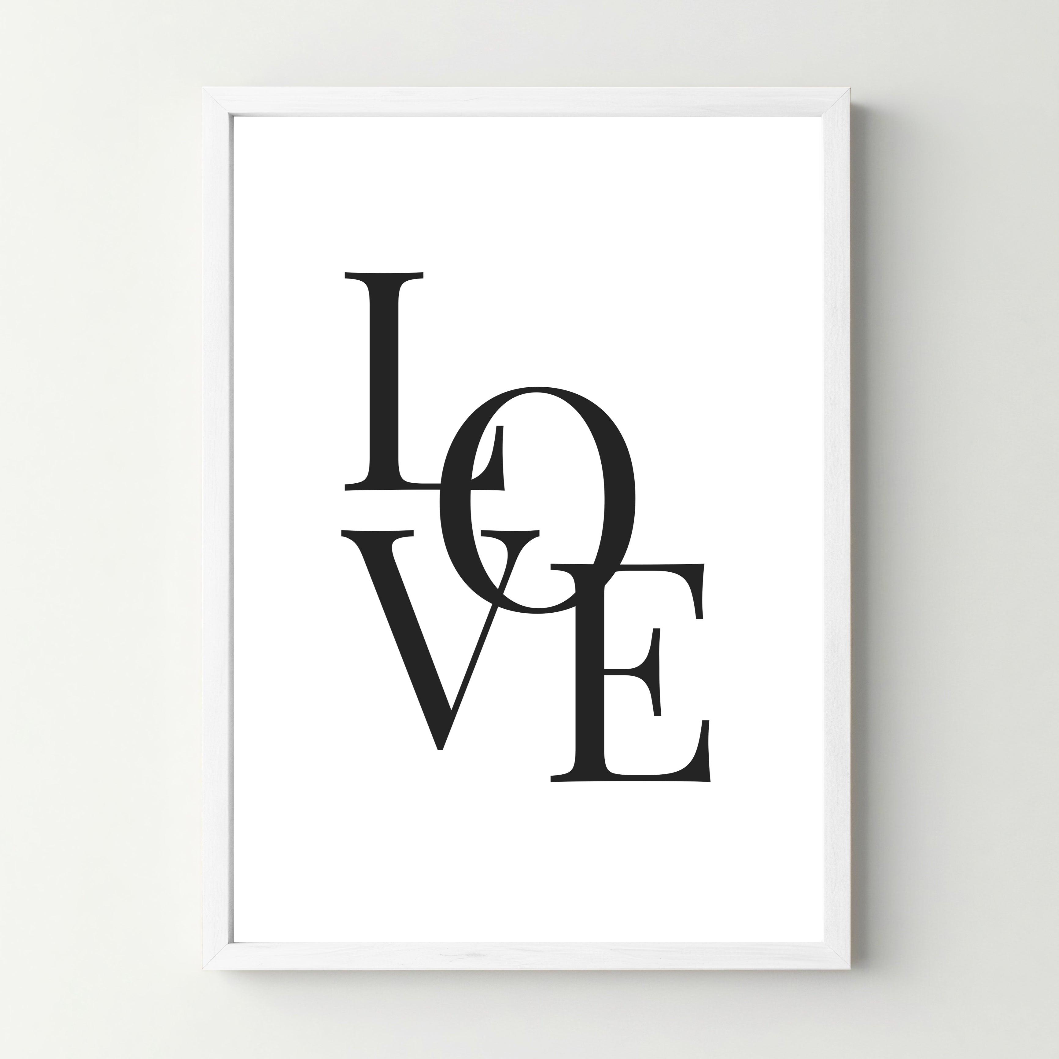 Affiche "Love" - cestfrancais.fr