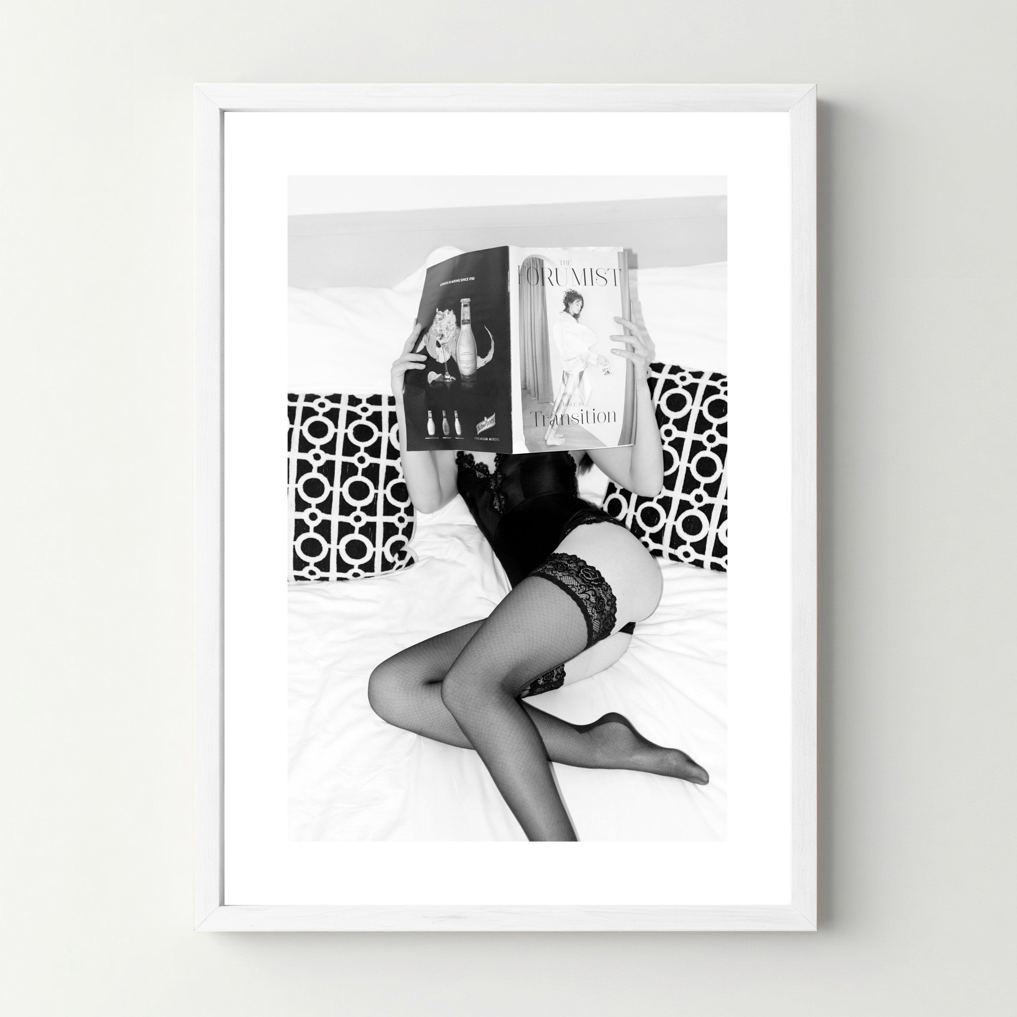 Affiche "Reading journal" - cestfrancais.fr