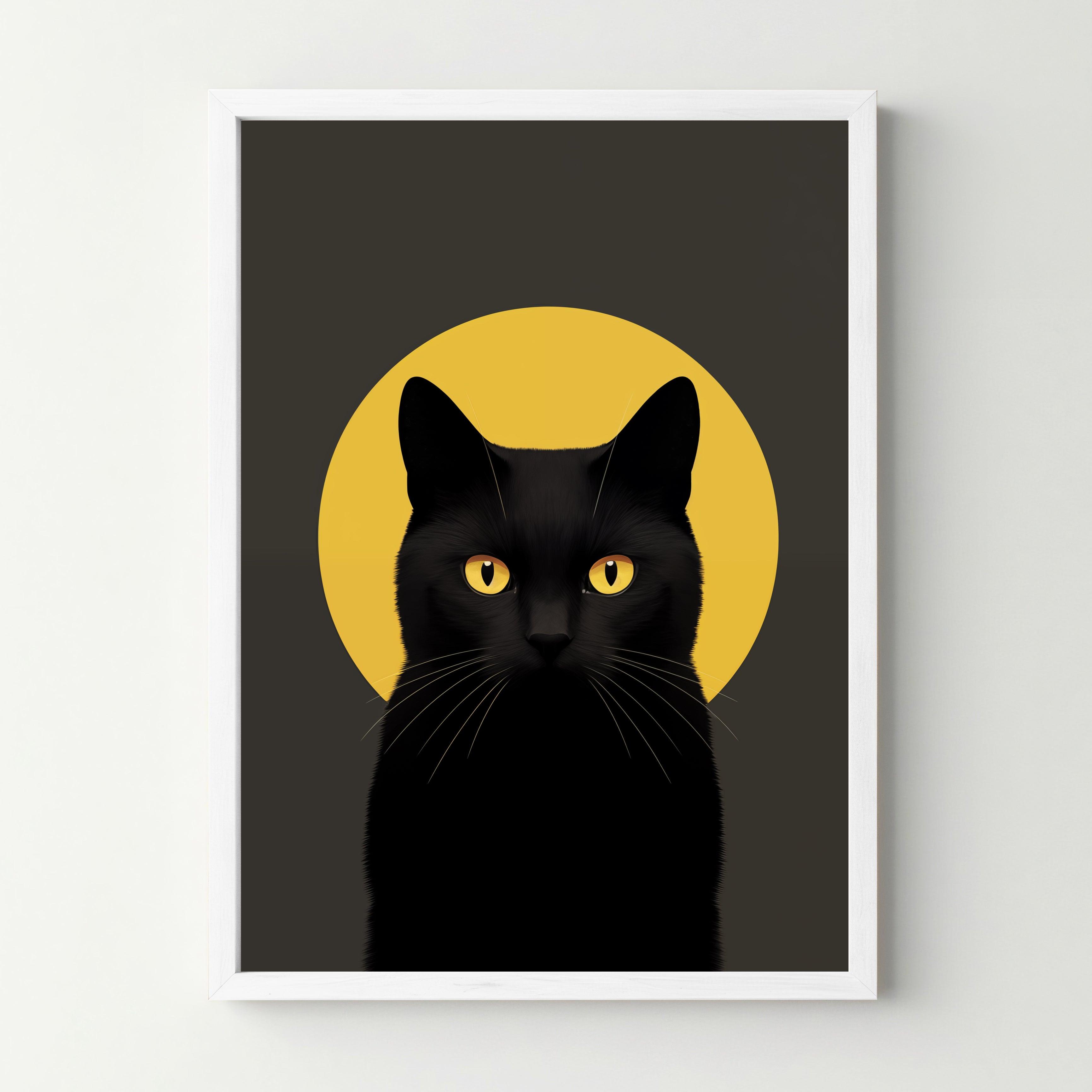 Affiche Black Cat - cestfrancais.fr