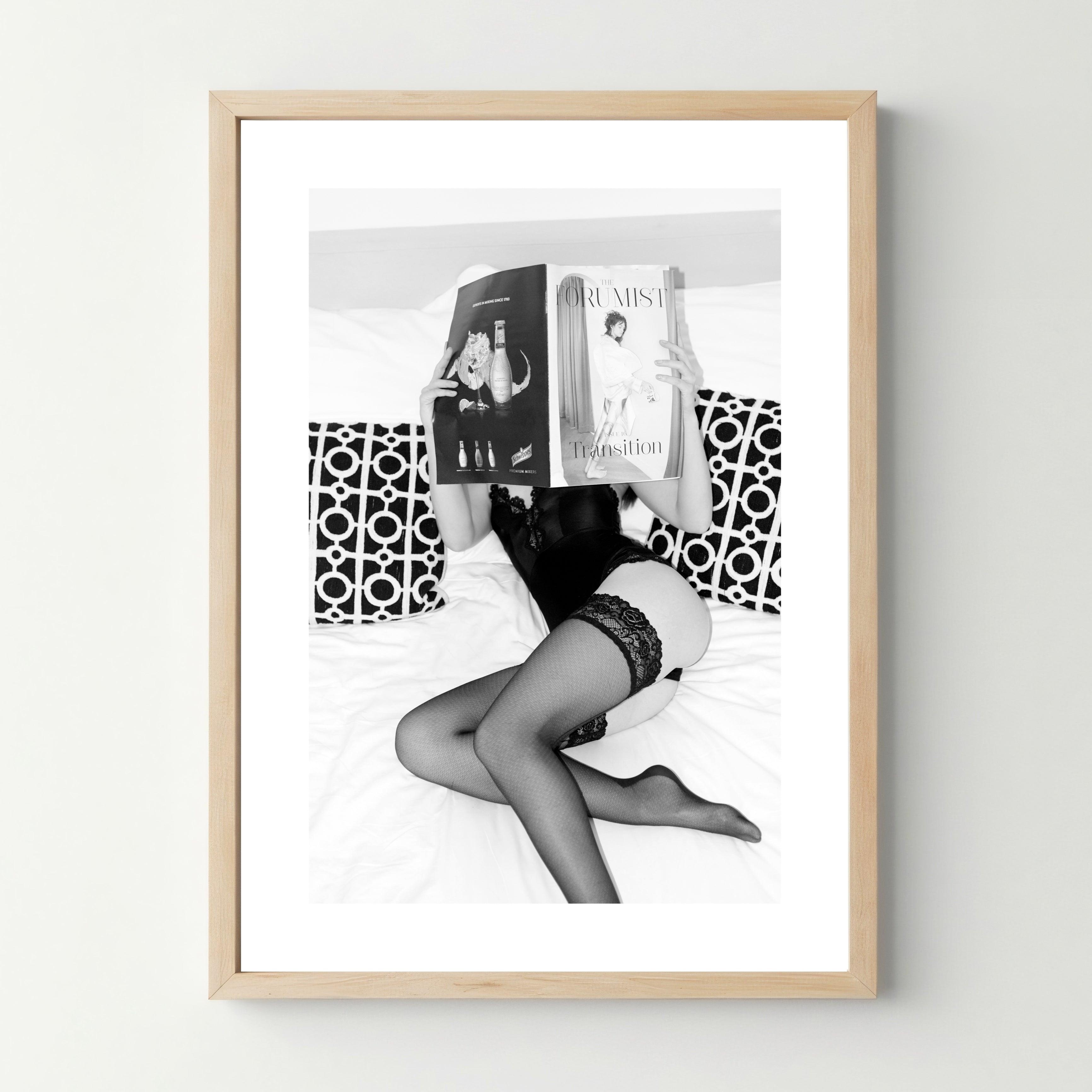 Affiche "Reading journal" - cestfrancais.fr