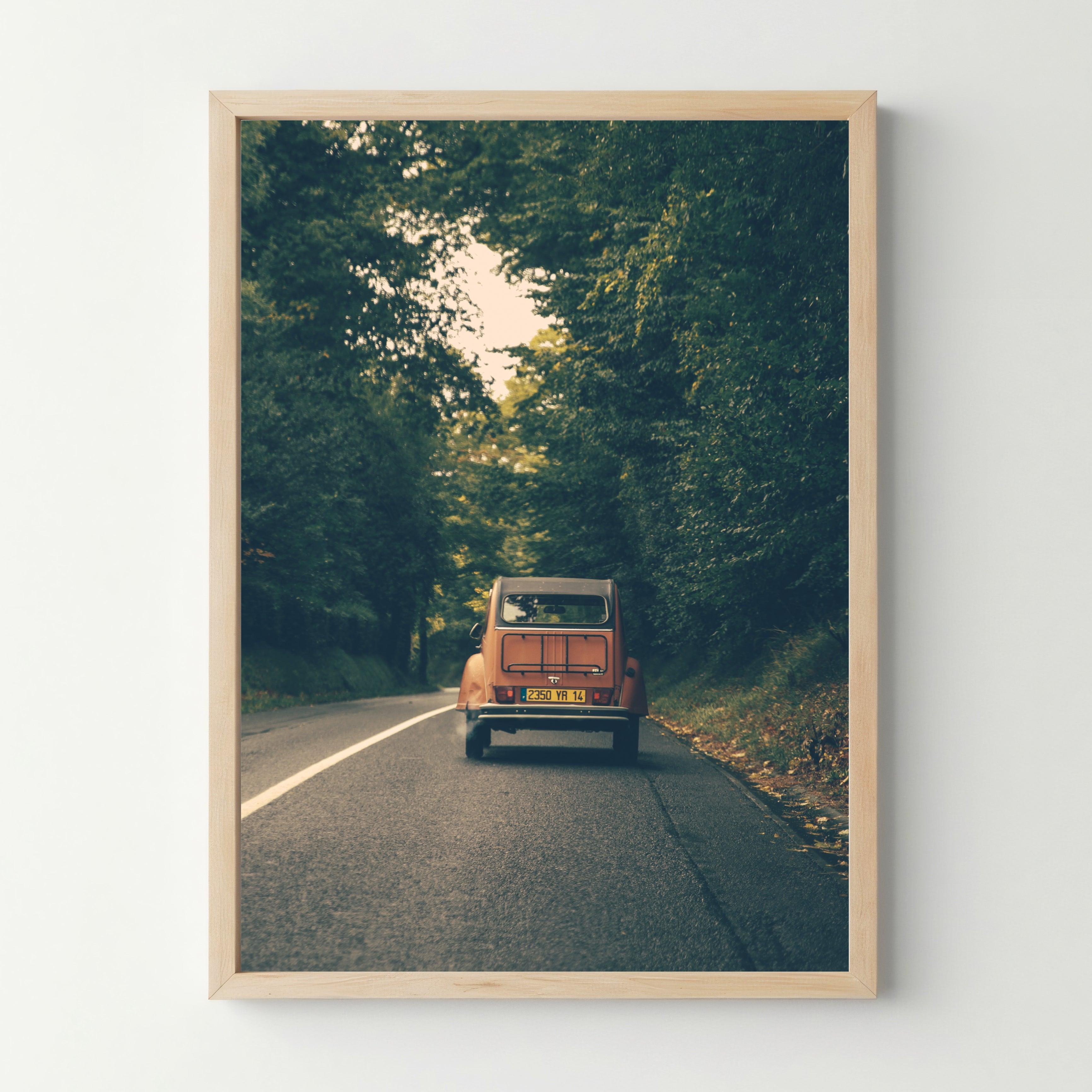 Affiche Citroën "2cv" - cestfrancais.fr