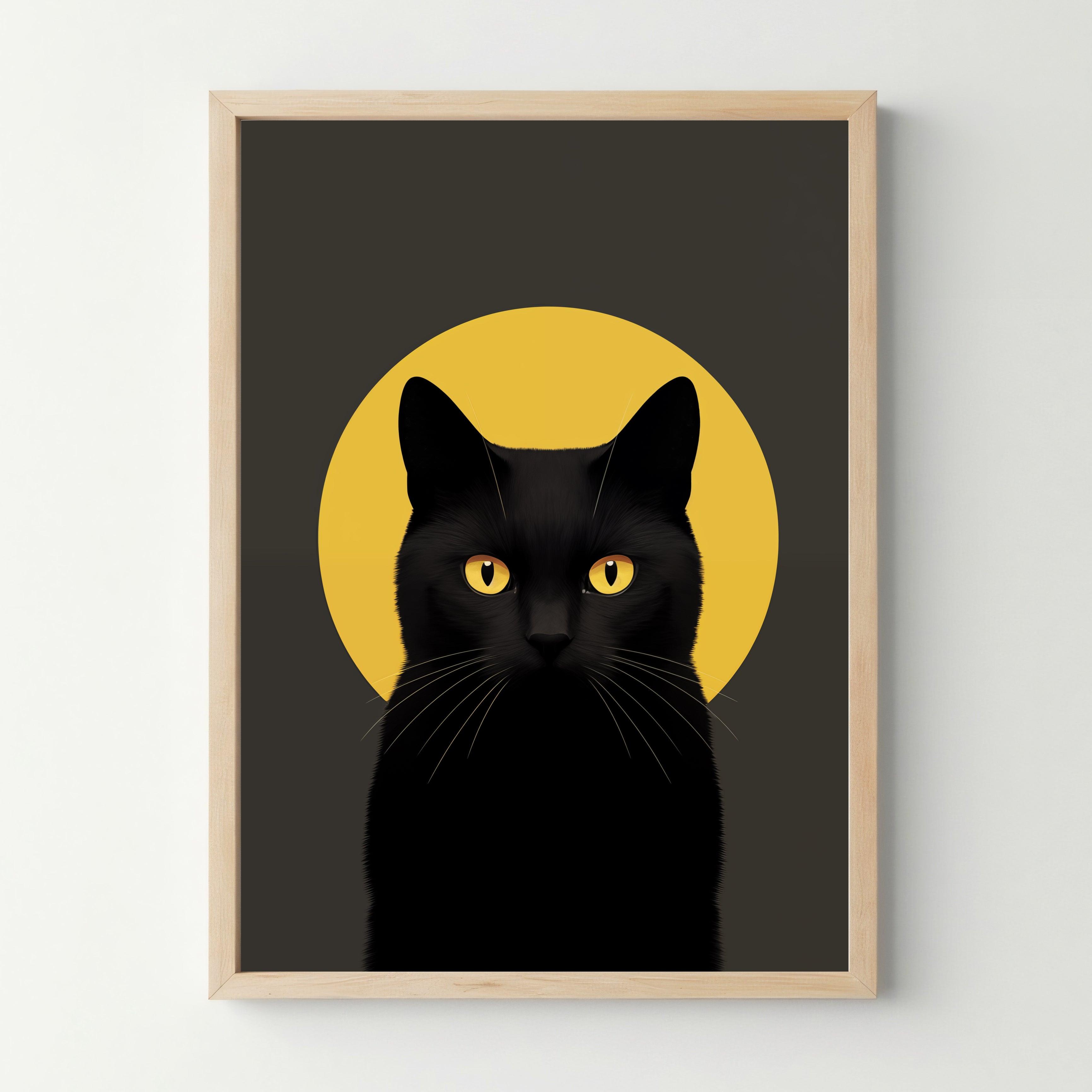 Affiche Black Cat - cestfrancais.fr