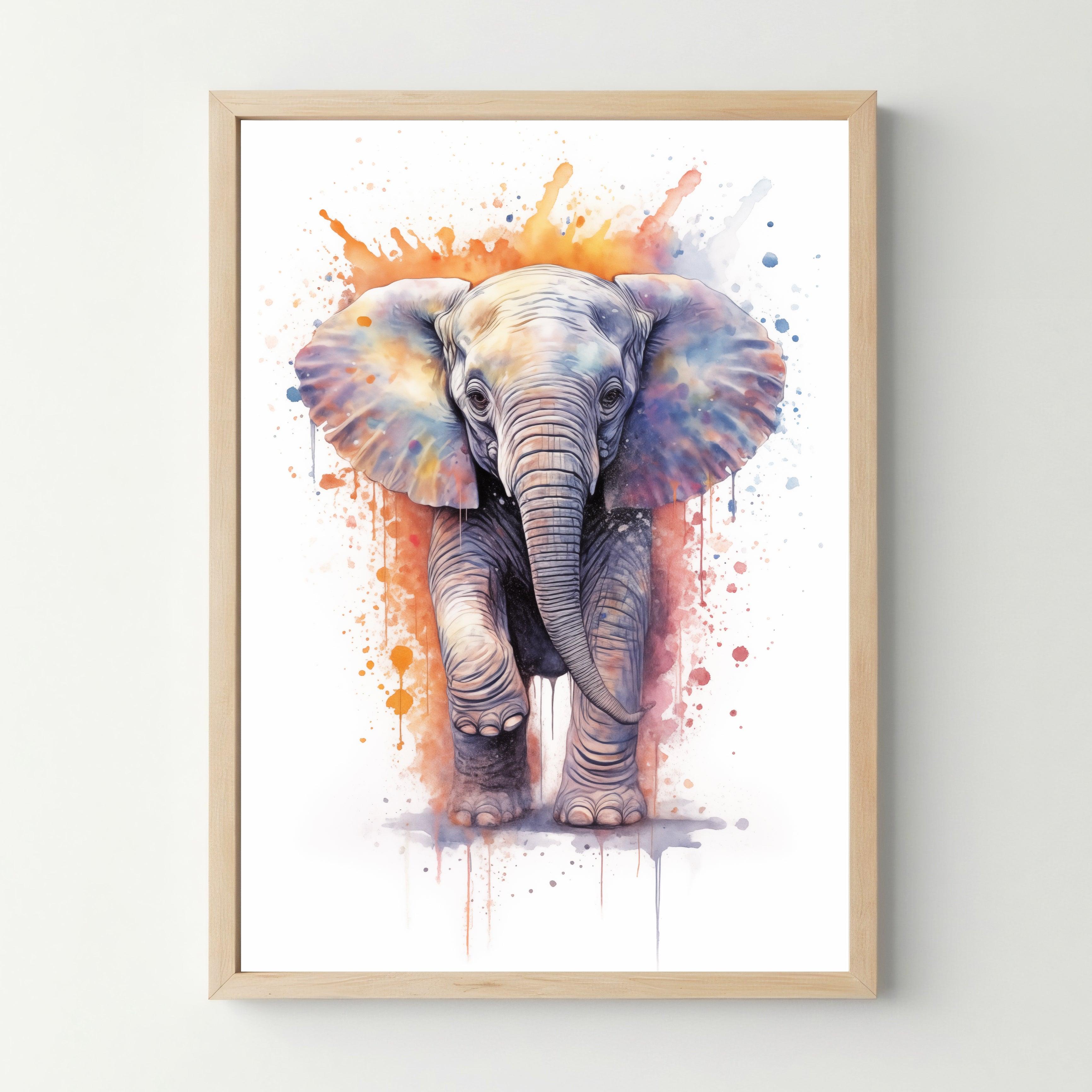 Affiche "Elephant Ink" - cestfrancais.fr