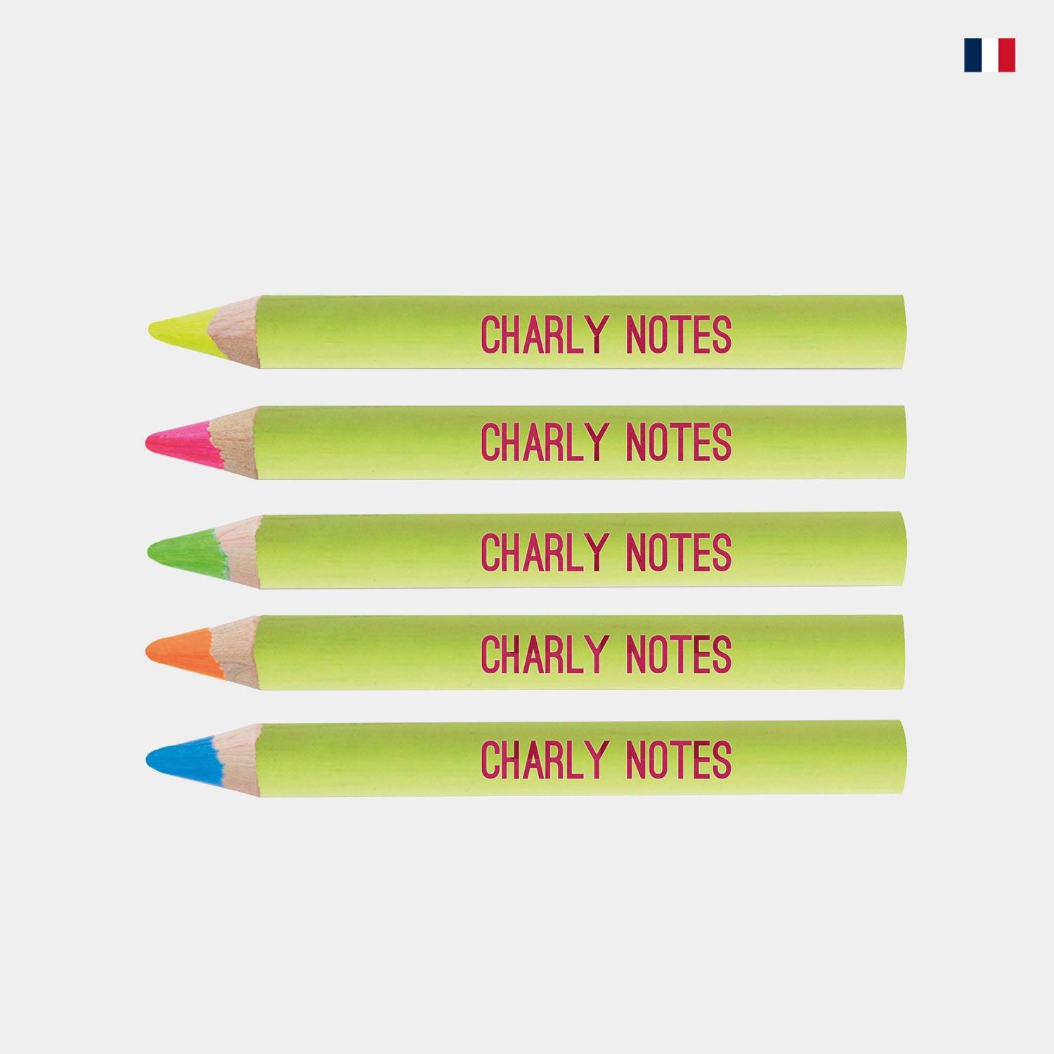 kit 4 Crayons fluo innovants - cestfrancais.fr