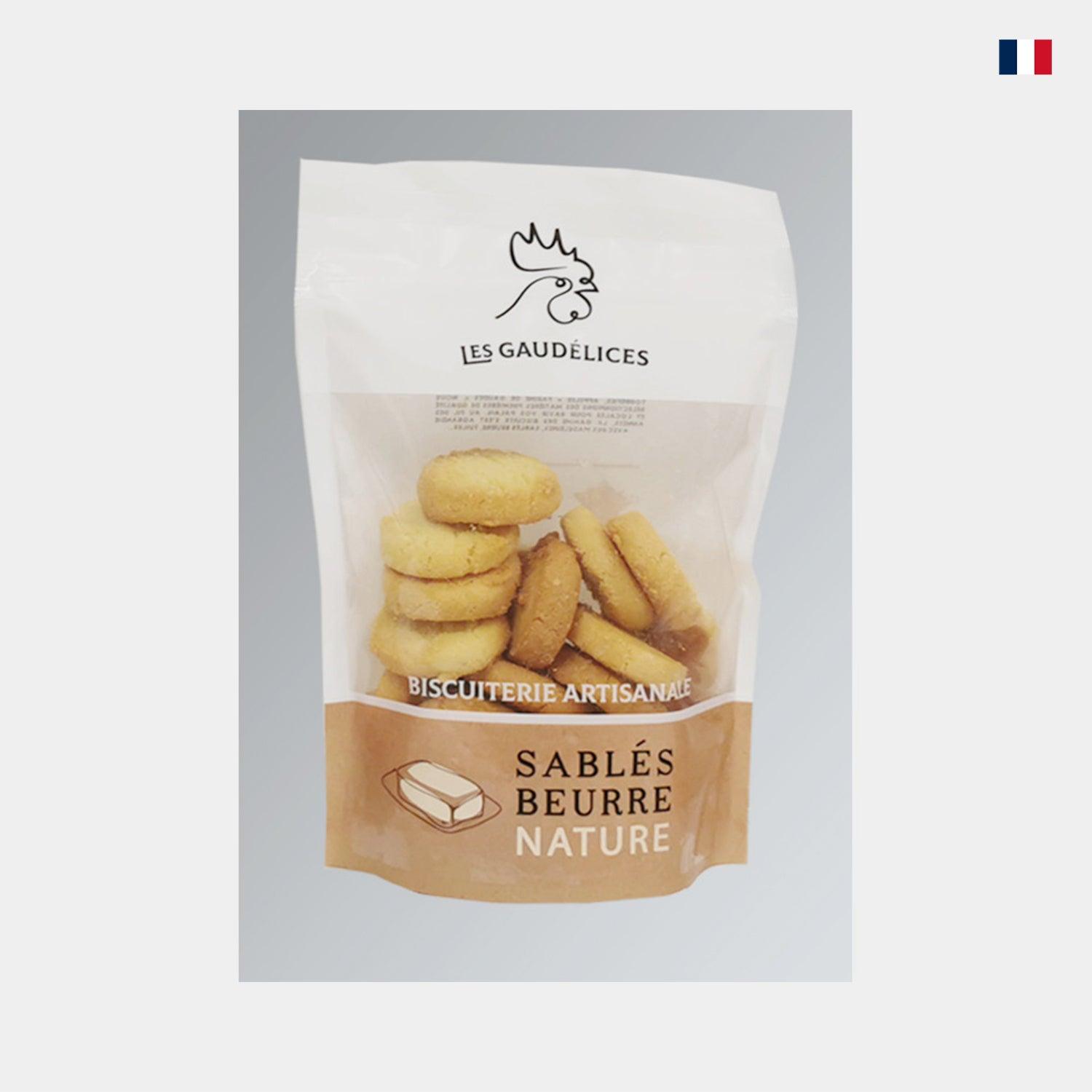 Sablés pur beurre artisanaux - Boîte de 180g - cestfrancais.fr