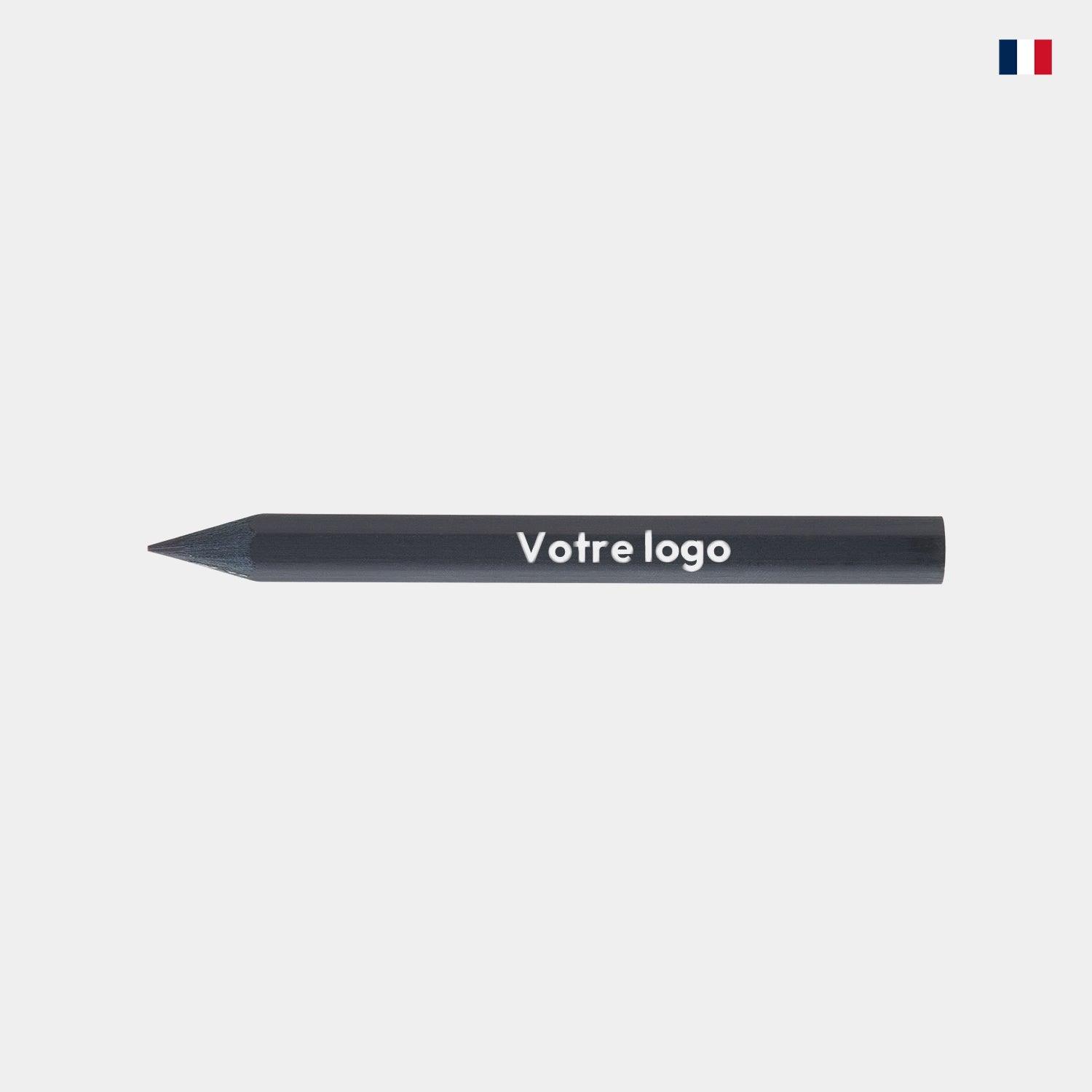 Mini crayon prestige noir personnalisable - Élégant et français - cestfrancais.fr