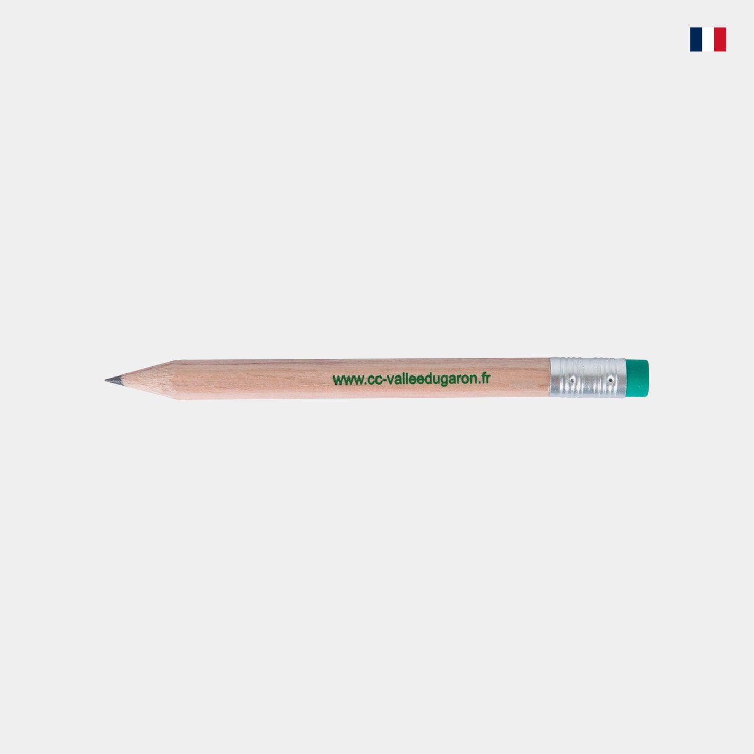 Mini crayon à papier personnalisable - Production française - cestfrancais.fr