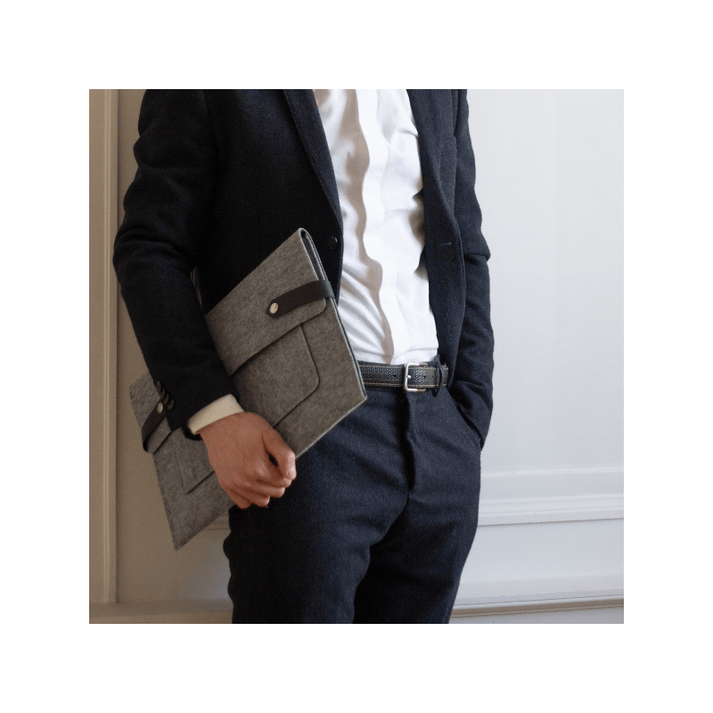 Pochette pour ordinateur personnalisable - Élégante et éco-responsable - cestfrancais.fr