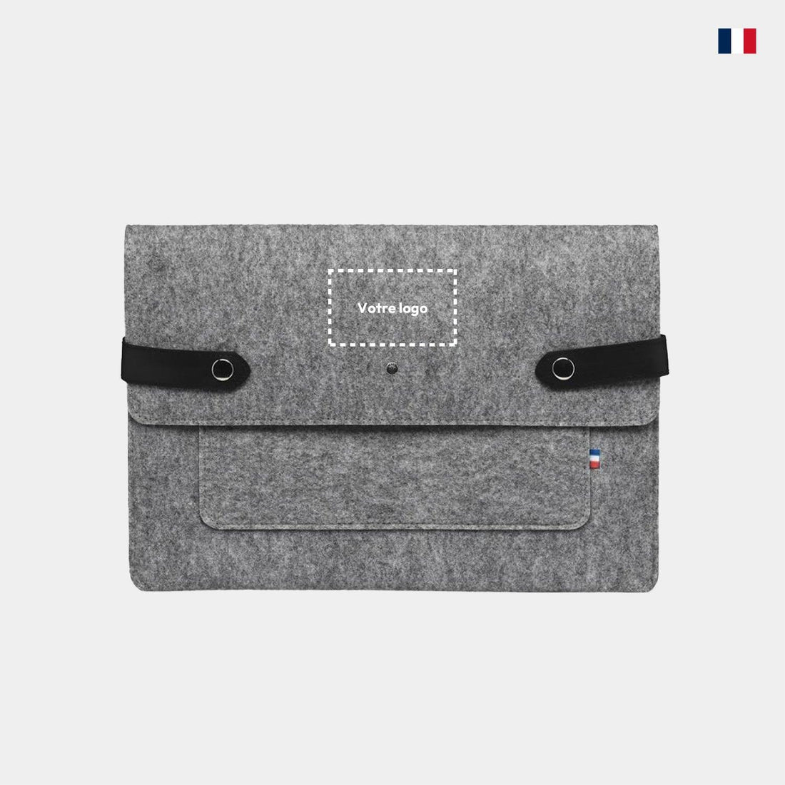 Pochette pour ordinateur personnalisable - Élégante et éco-responsable - cestfrancais.fr