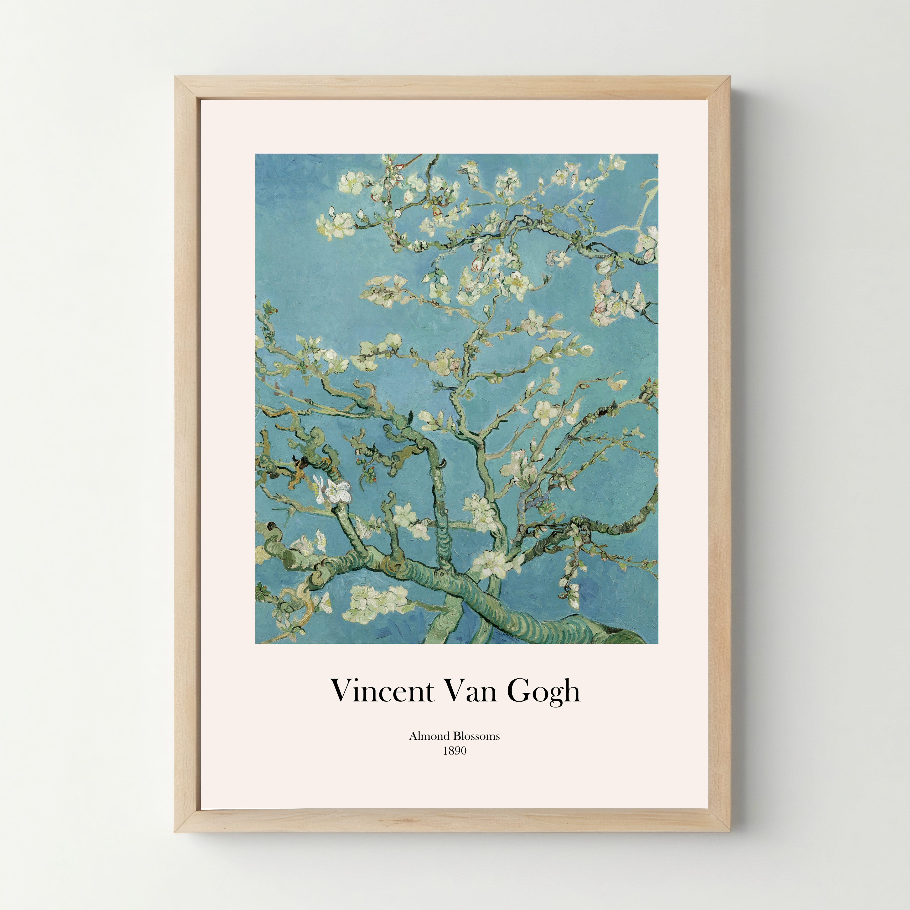 Affiche Van Gogh Amandier en fleurs (Almond Blossoms) – 1890