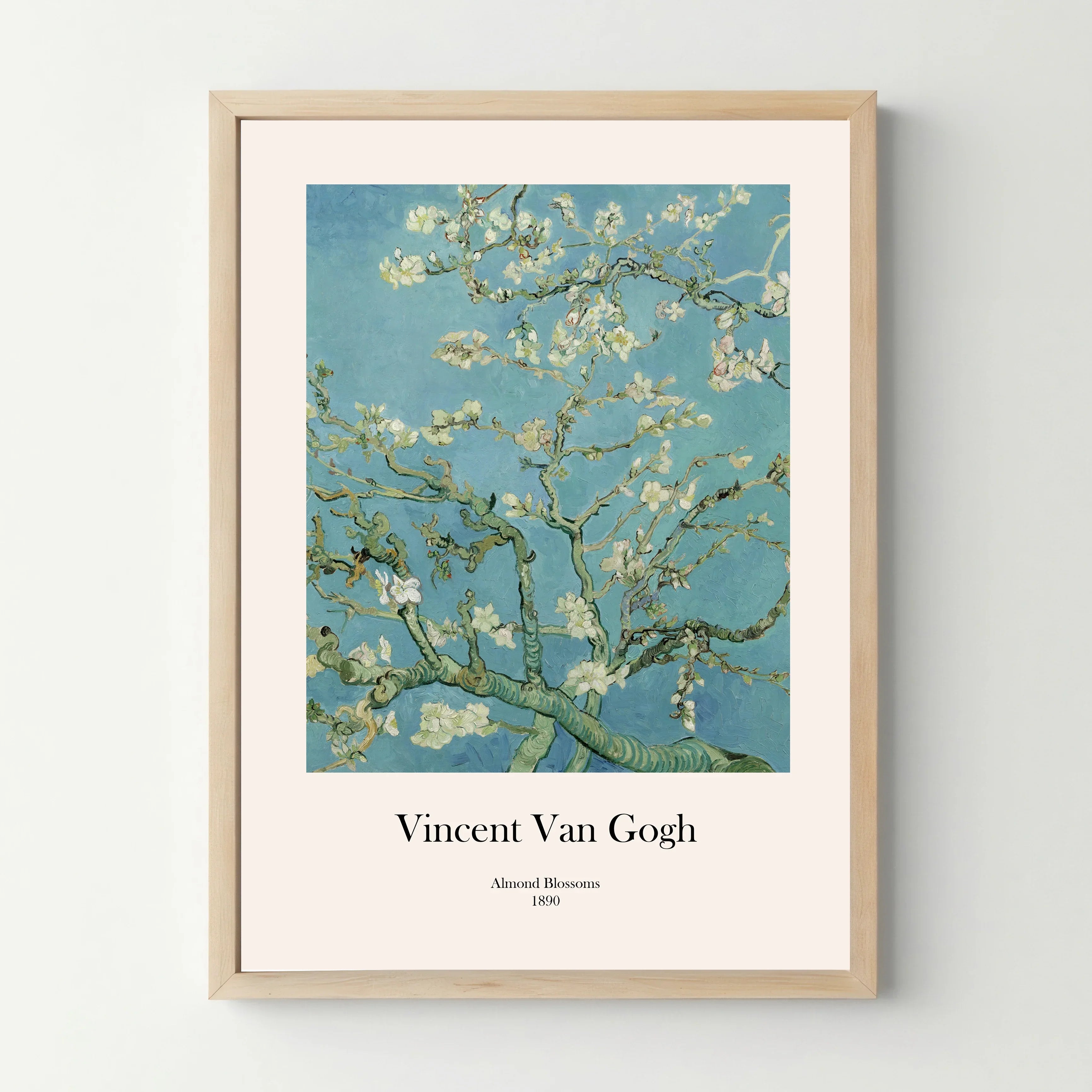 Affiche Van Gogh Amandier en fleurs (Almond Blossoms) – 1890