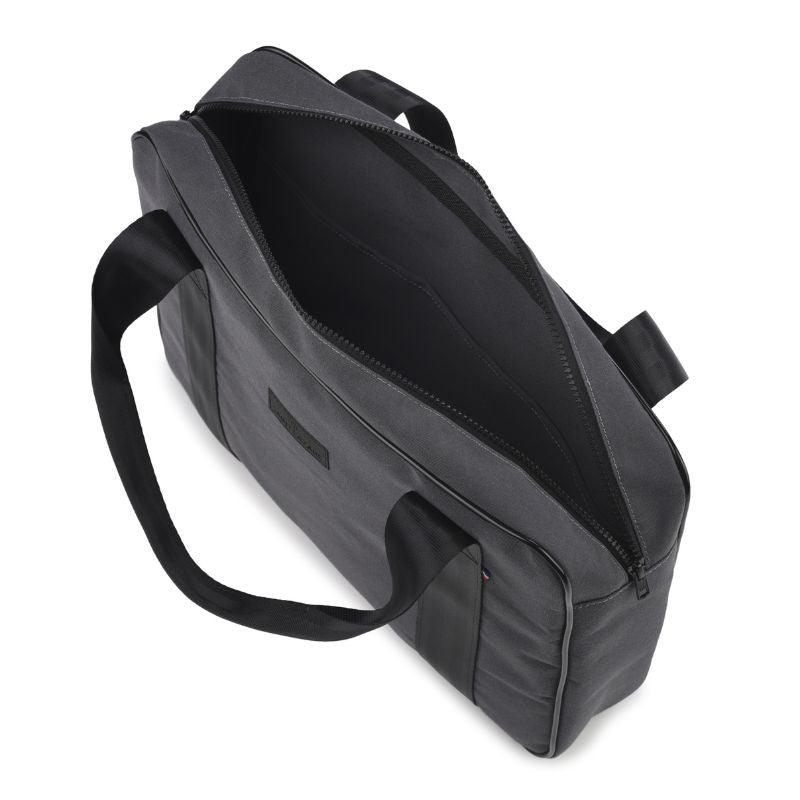 Sacoche ordinateur en toile nautique - cestfrancais.fr