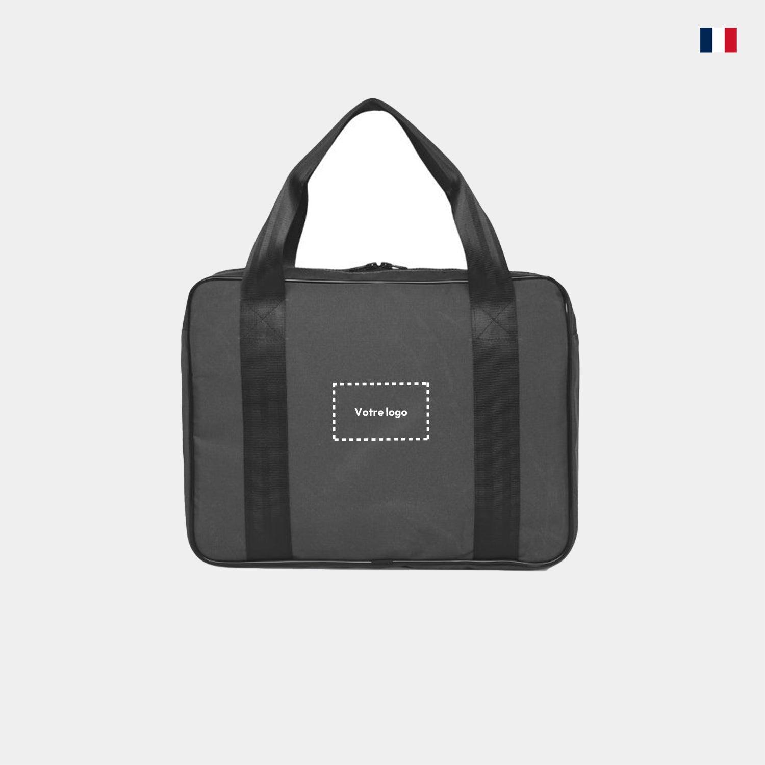Sacoche ordinateur en toile nautique - cestfrancais.fr