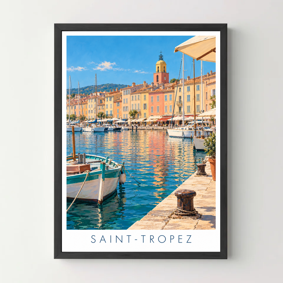 saint-tropez-port-lumiere — cadre noir