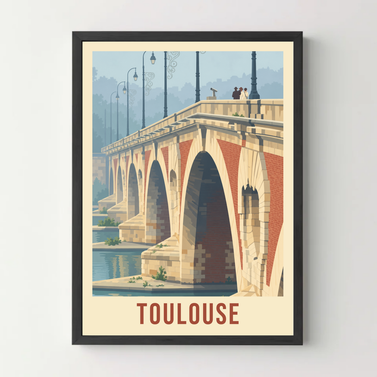 Affiche toulouse – cadre noir