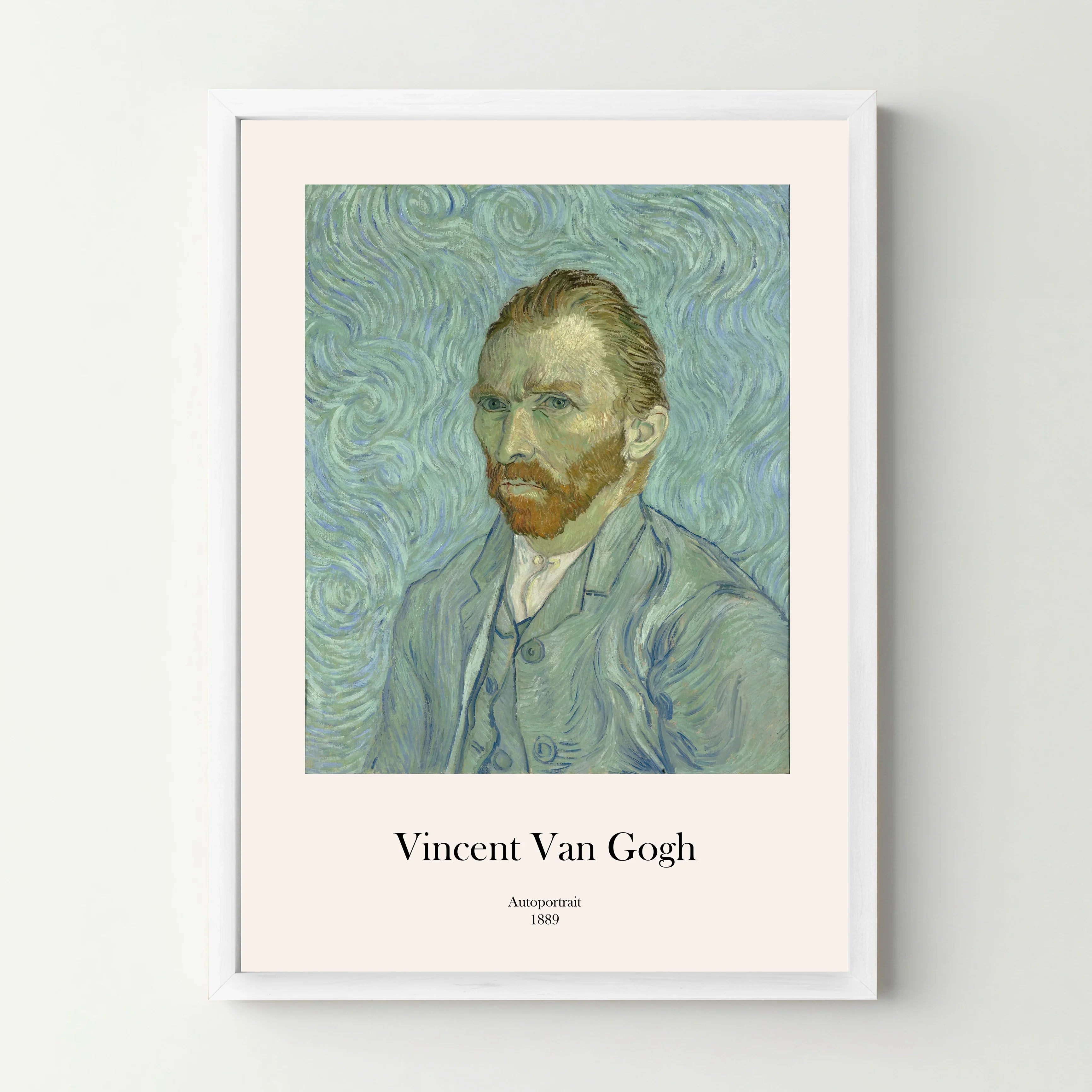 Affiche Van Gogh Autoportrait (1889)