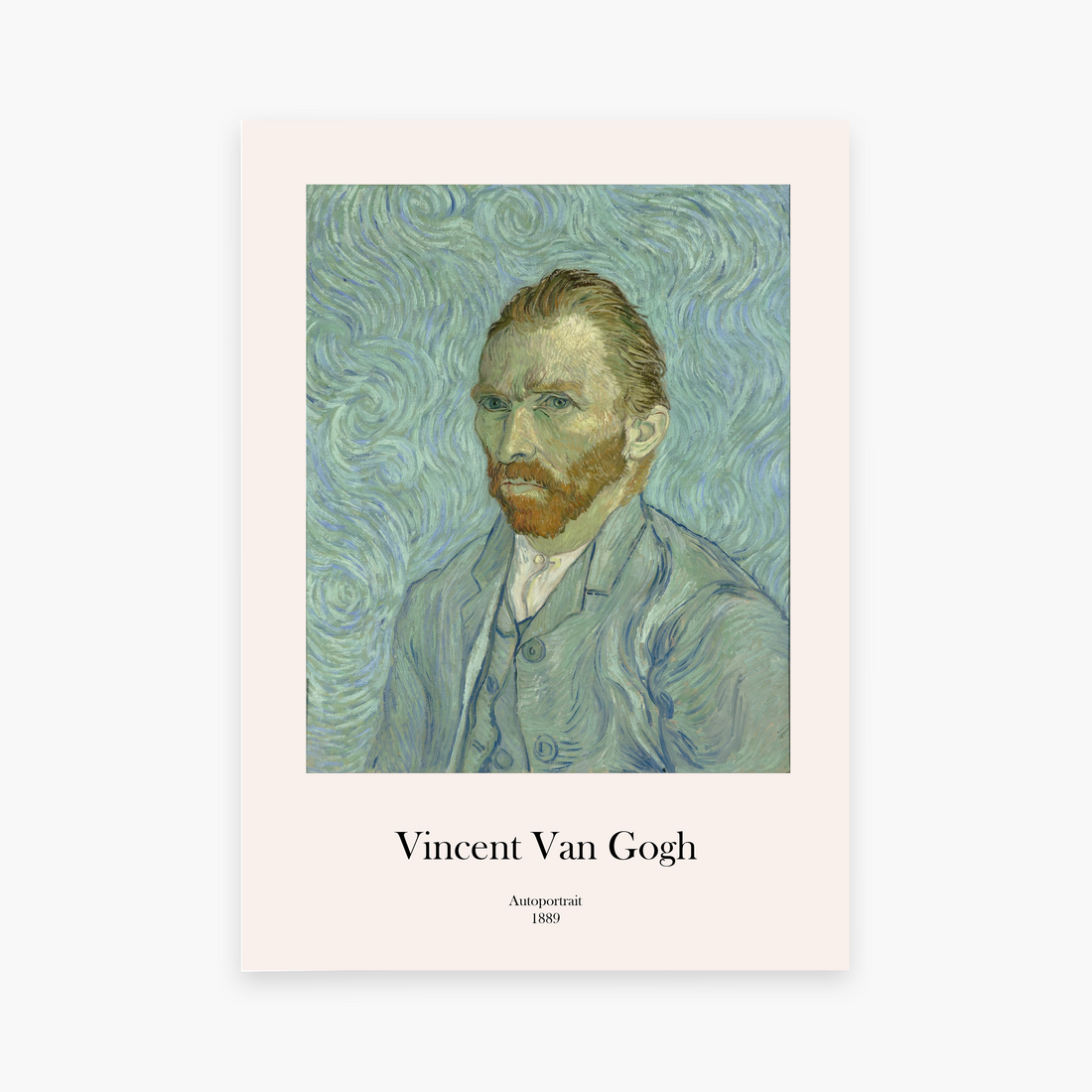 Affiche Van Gogh Autoportrait (1889)