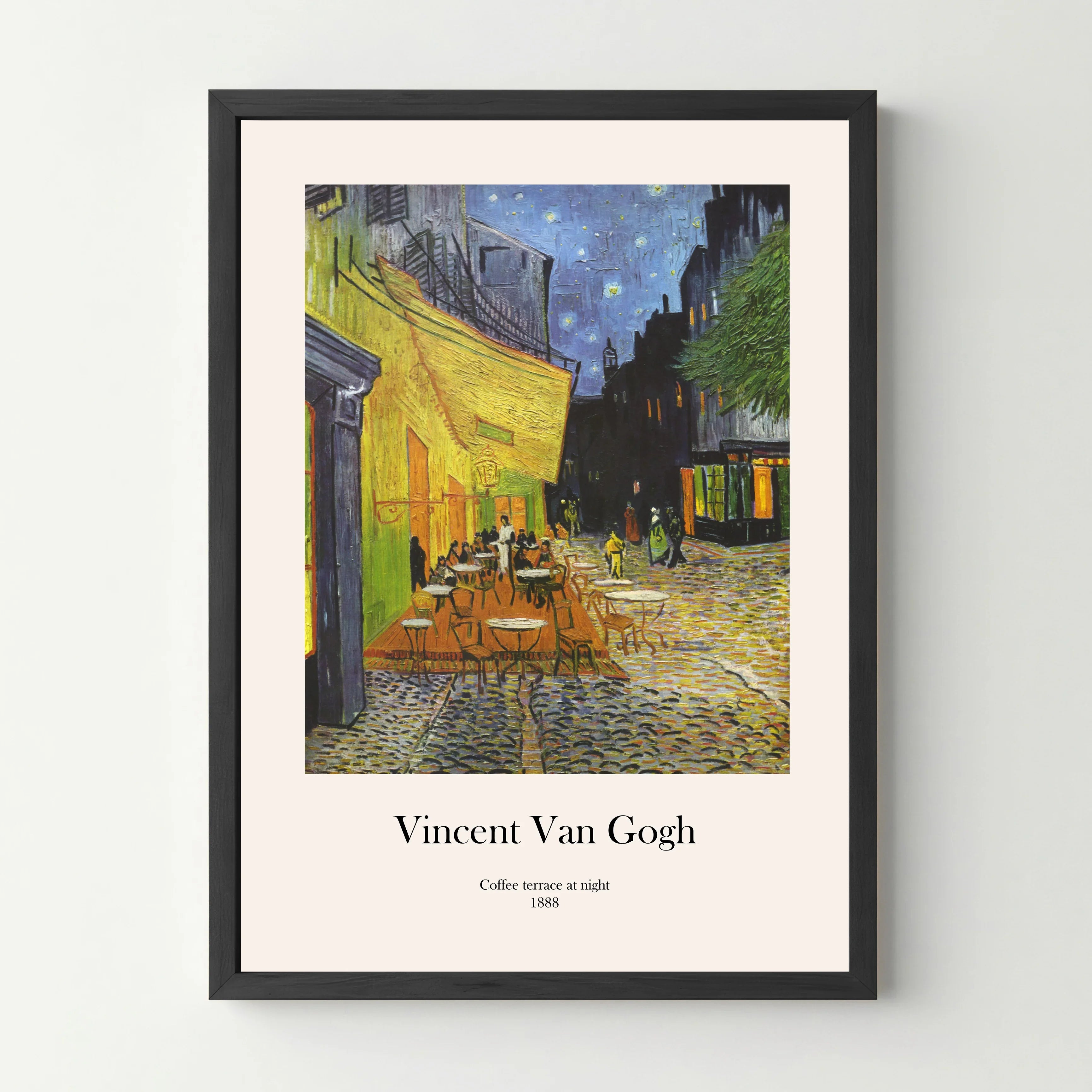 Affiche Van Gogh – Terrasse de café le soir / Café Terrace at Night (1888)
