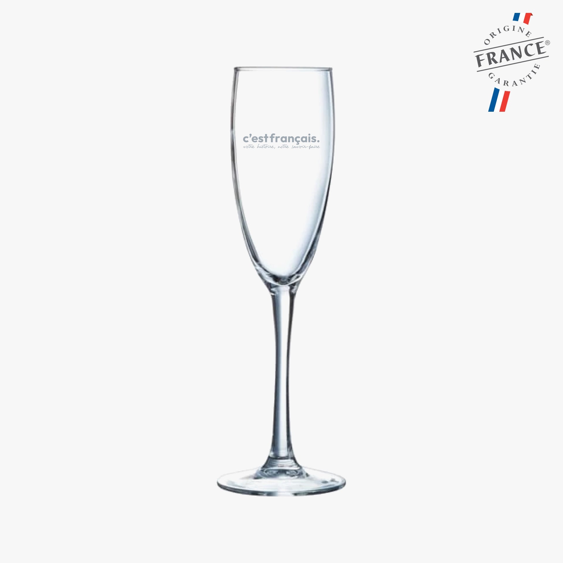 Verre à champagne personnalisé - Gravé