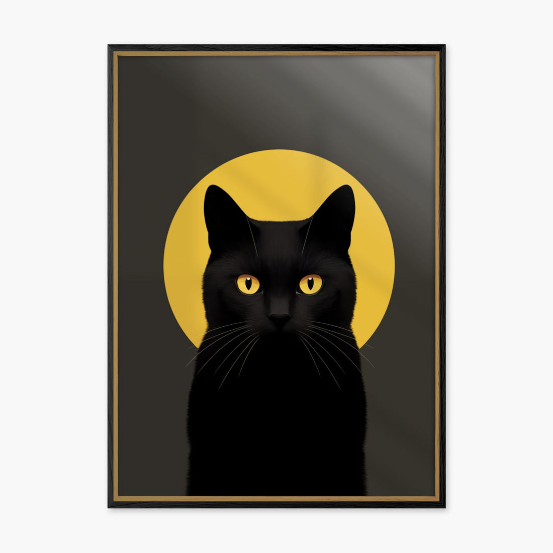 Affiche Black Cat - Ponkink