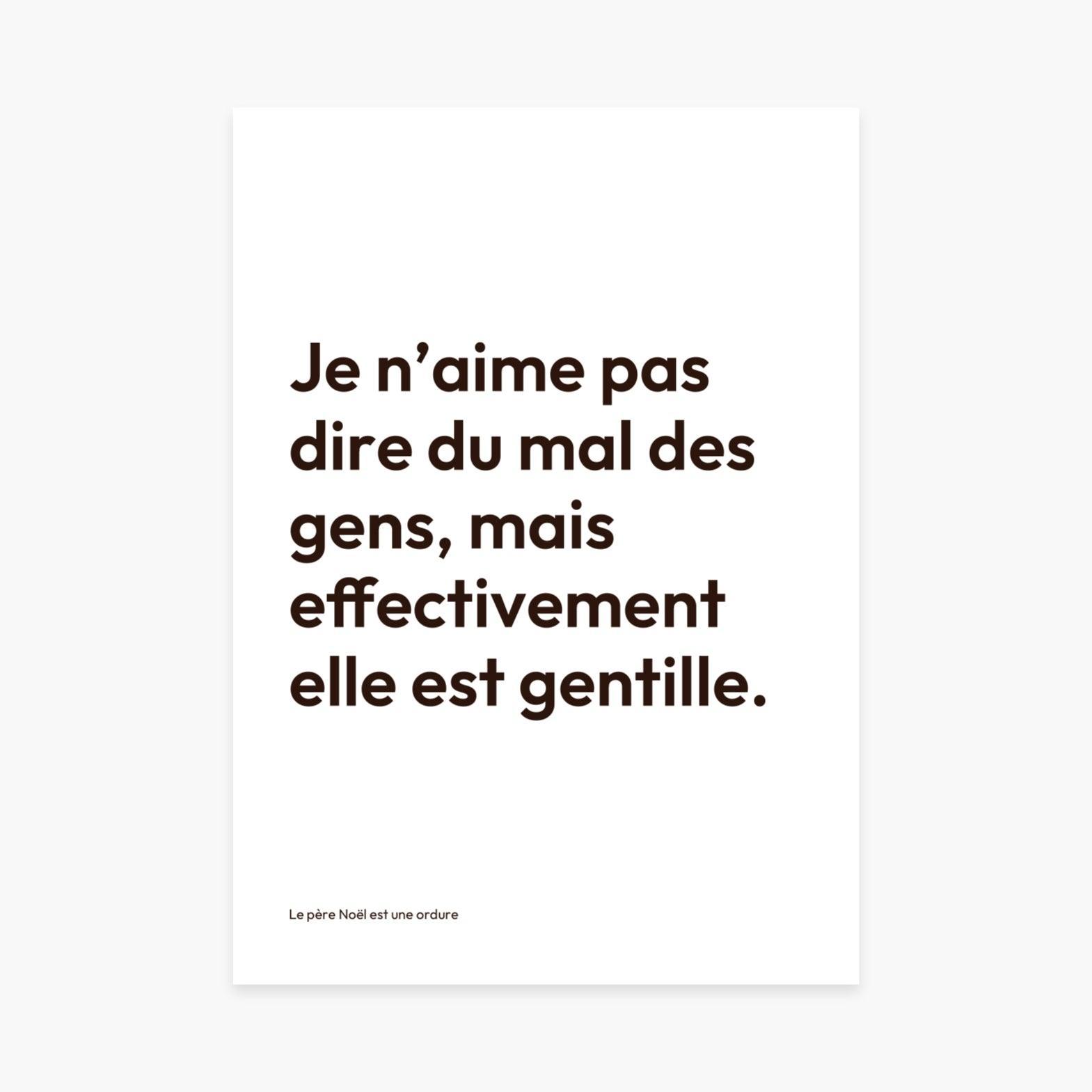 Affiche citation "Je n&