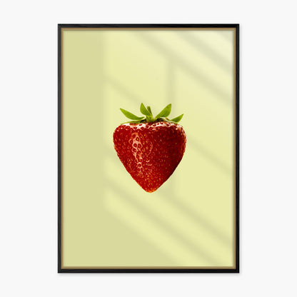 Affiche &quot;La fraise&quot; - Ponkink