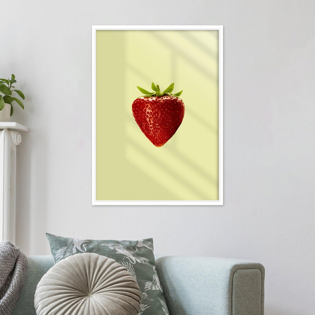 Affiche "La fraise" - cestfrancais.fr