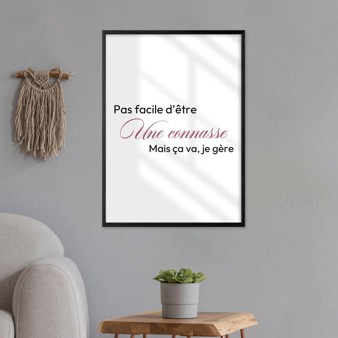 Affiche "Pas facile" - cestfrancais.fr