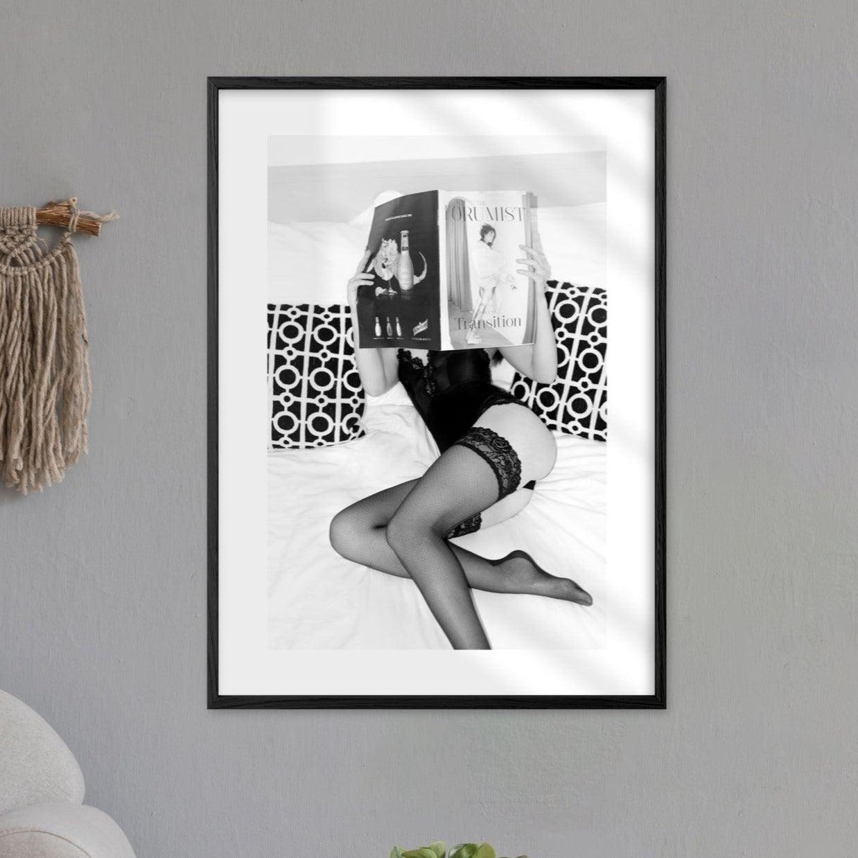 Affiche "Reading journal" - cestfrancais.fr