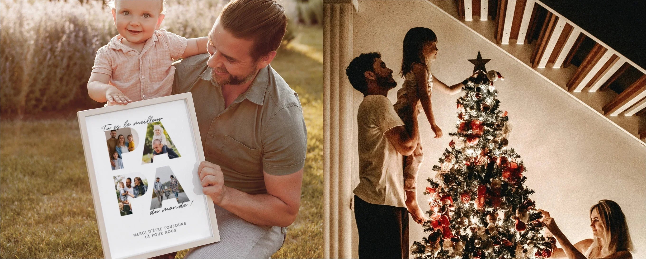 Cadeau Noël Papa personnalisé et Made in France