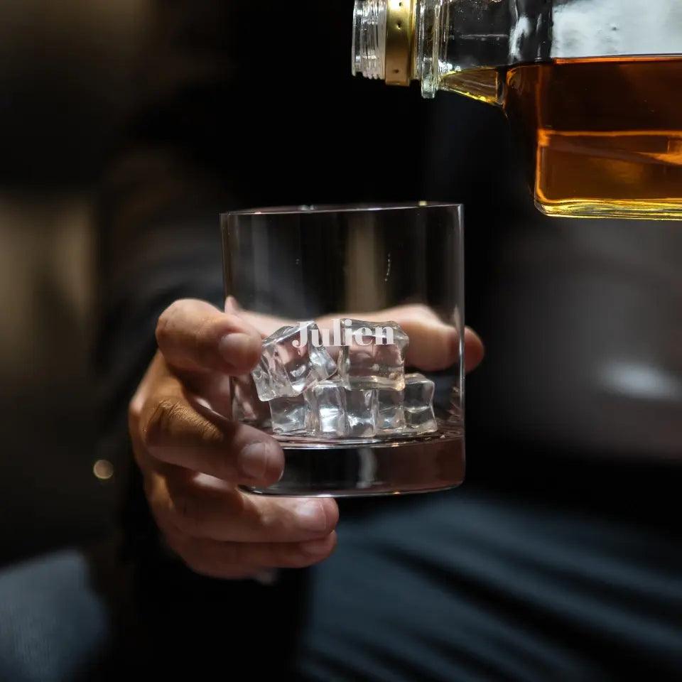 Verre à Whisky personnalisé - Prénom - cestfrancais.fr