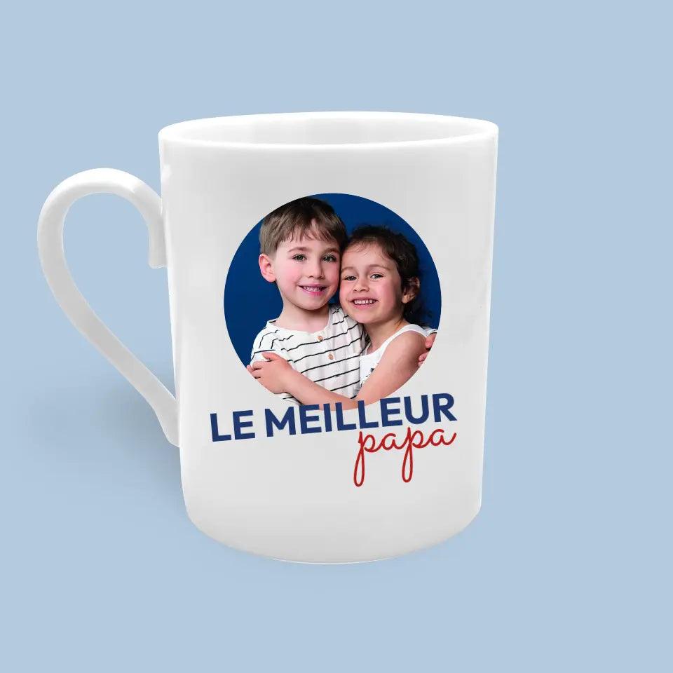 Mug Le meilleur papa + Photo - cestfrancais.fr