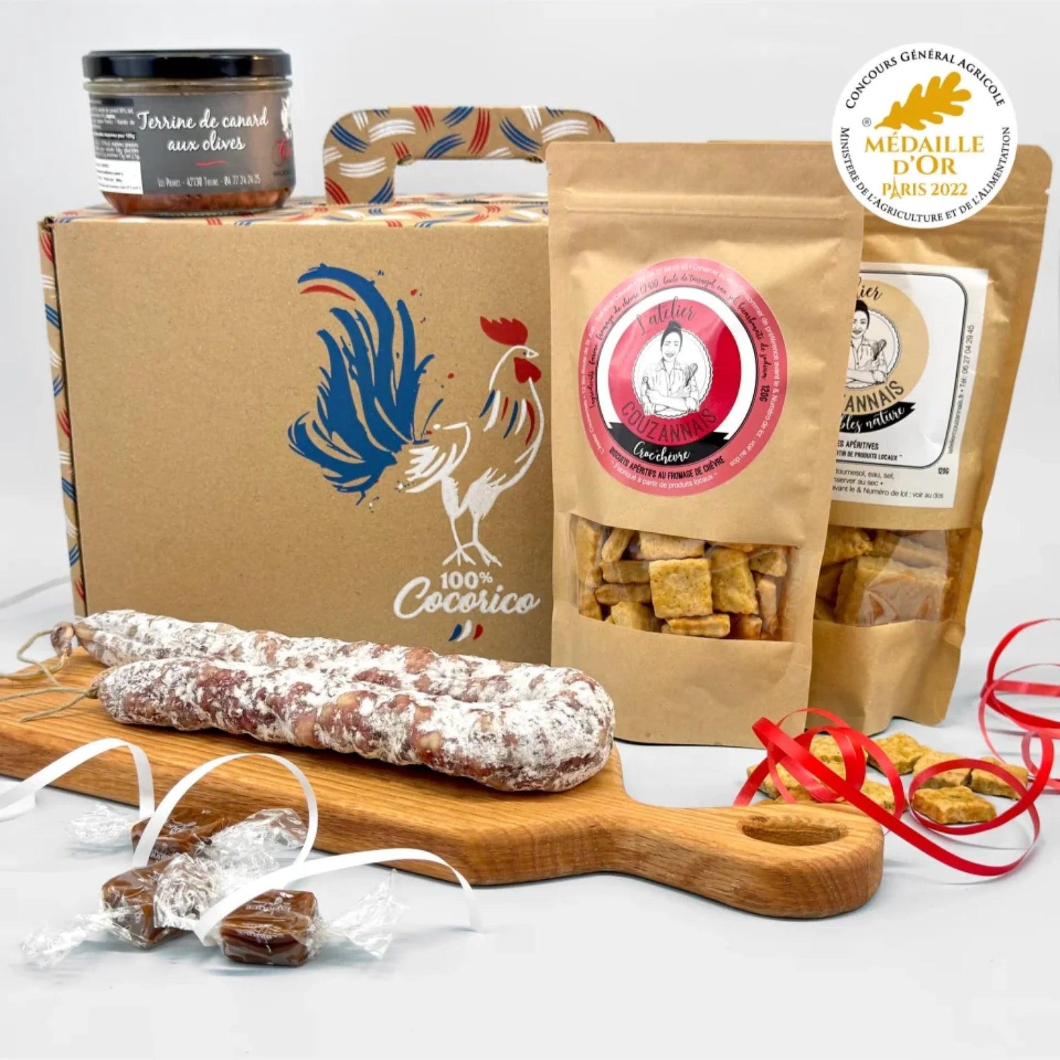 Coffret Gourmand personnalisé - Le Forézien - cestfrancais.fr