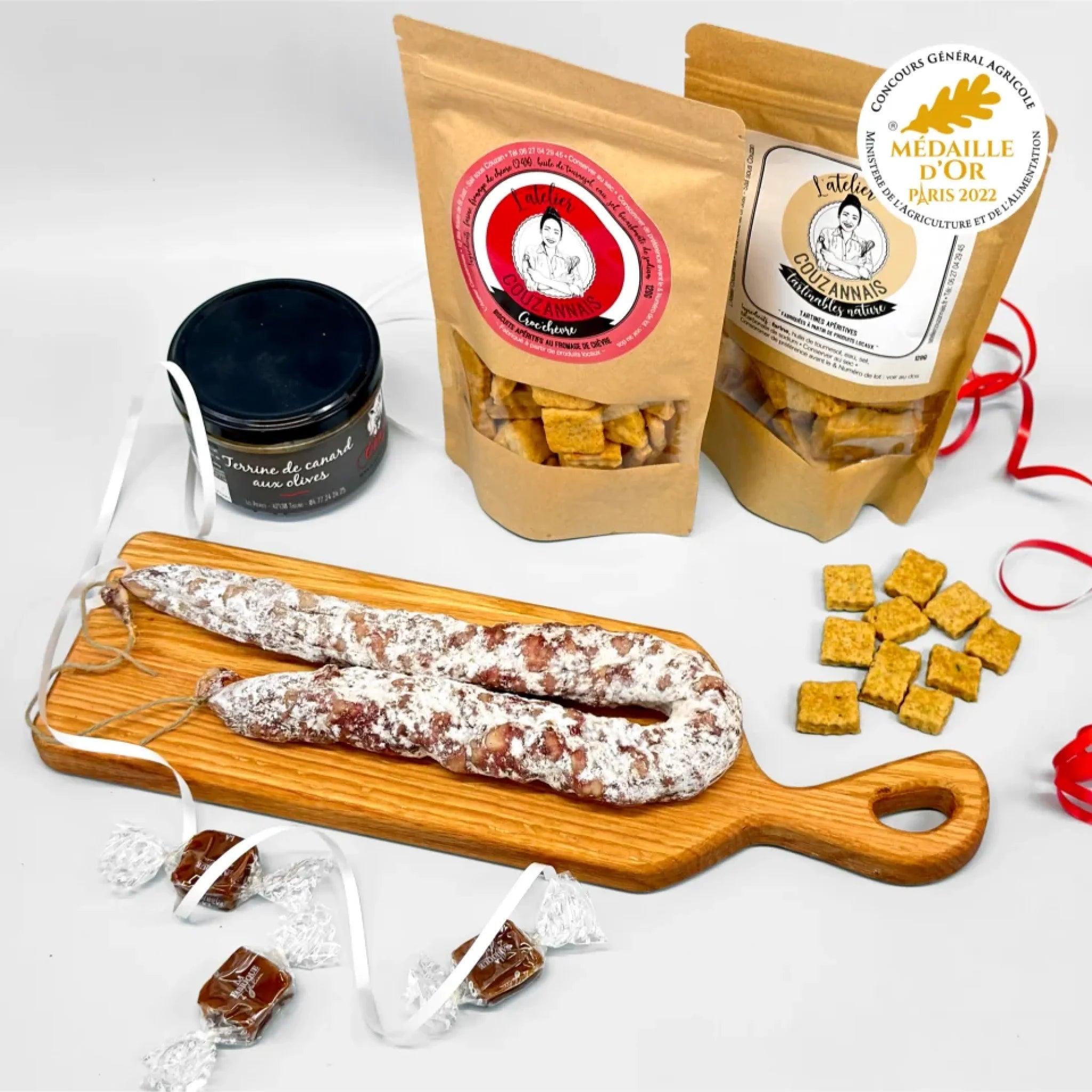 Coffret Gourmand personnalisé - Le Forézien - cestfrancais.fr