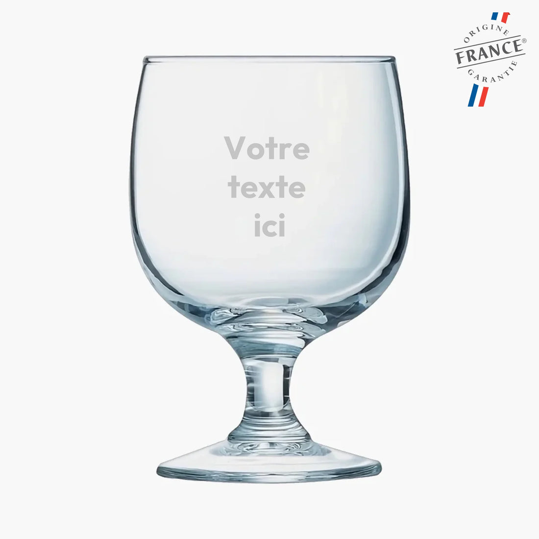 Verre à Ricard personnalisé - Texte personnalisé - cestfrancais.fr