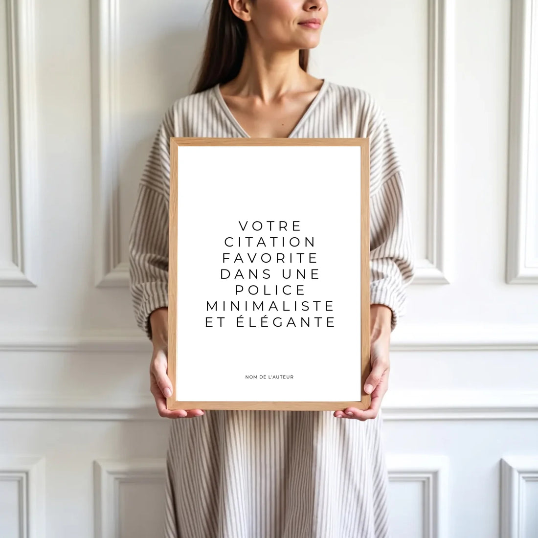 Affiche personnalisée - Votre citation favorite - cestfrancais.fr