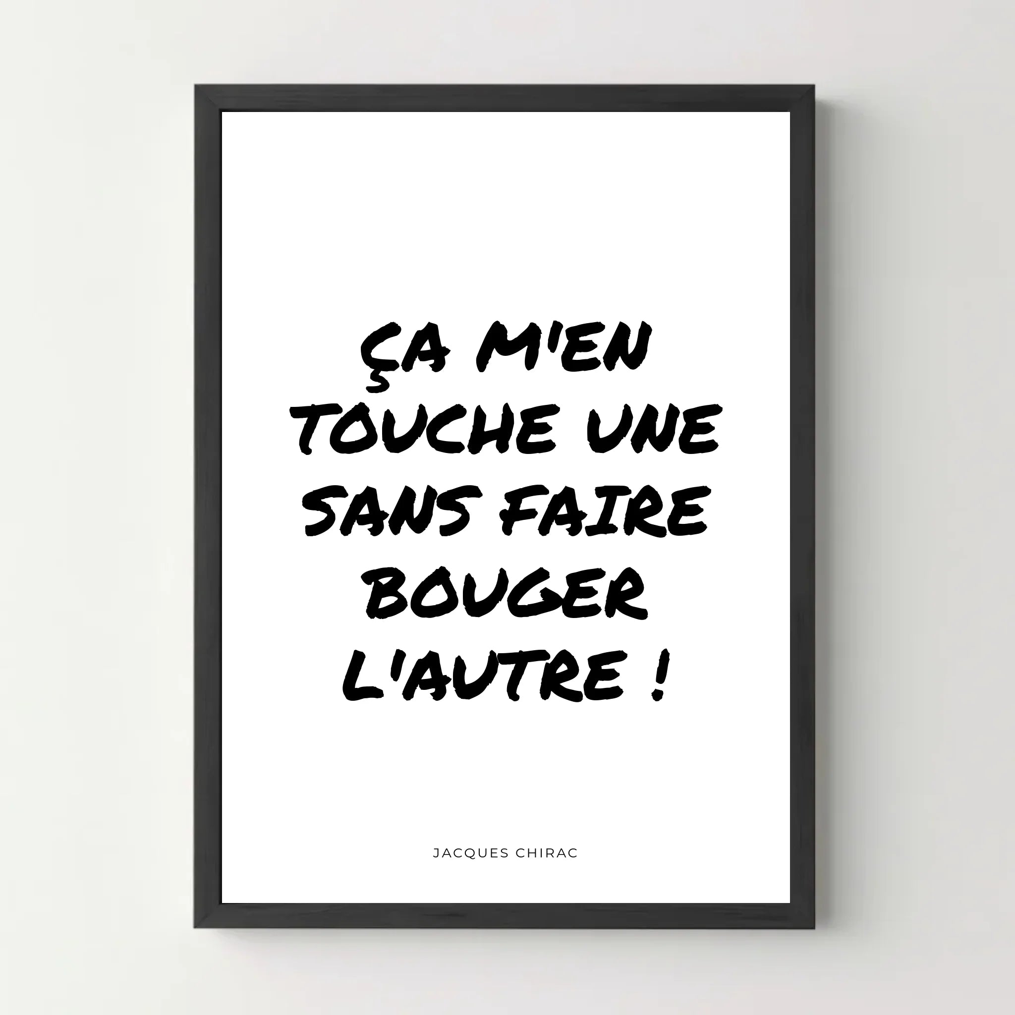 Affiche citation personnalisée - Marker - cestfrancais.fr