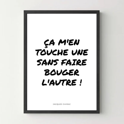 Affiche citation personnalisée - Marker - cestfrancais.fr