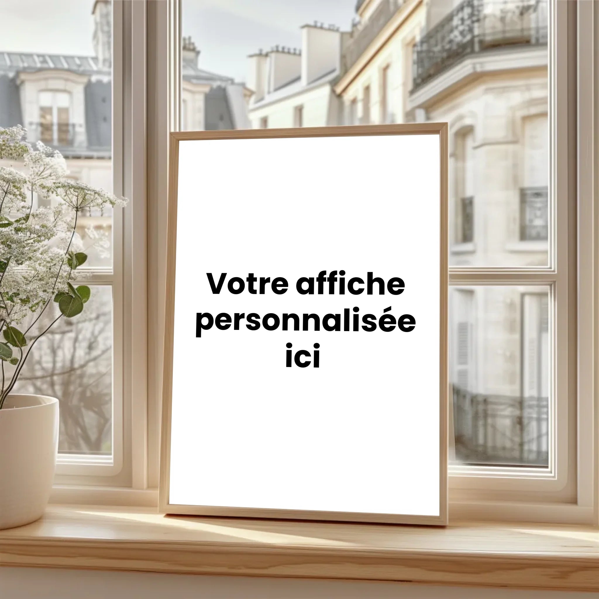 Affiche personnalisée portrait - Votre création personnalisée - cestfrancais.fr