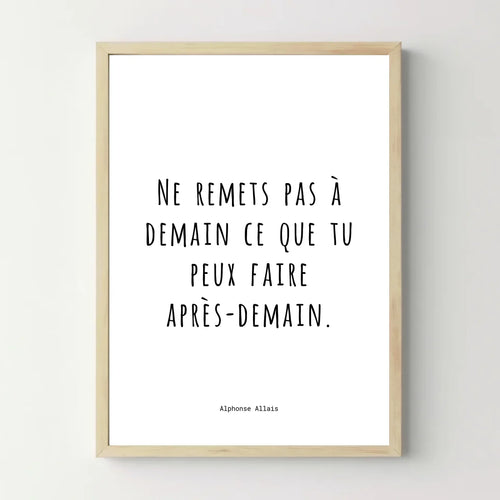 Affiche citation personnalisée - Créez votre affiche citation