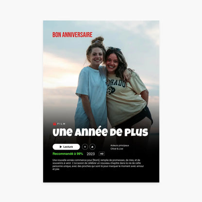 Affiche personnalisée d&