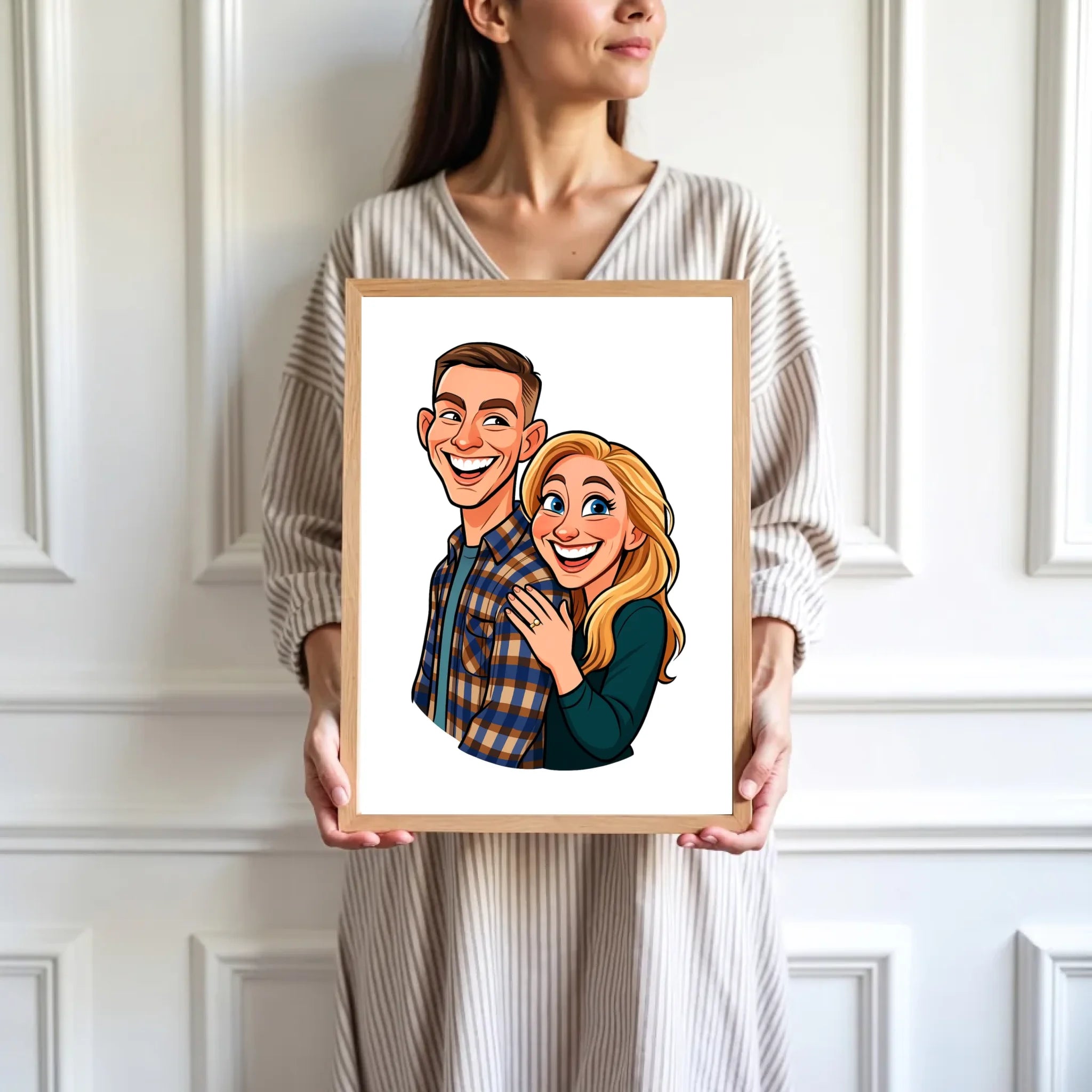 mockup-femme-cadre-bois