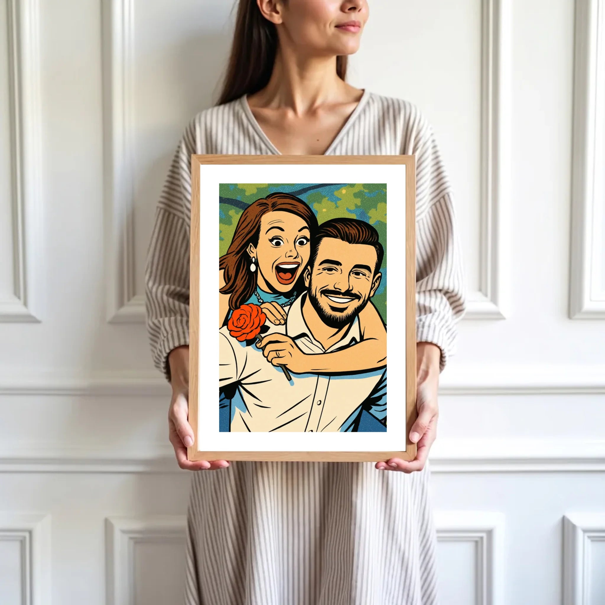 mockup-femme-cadre-bois